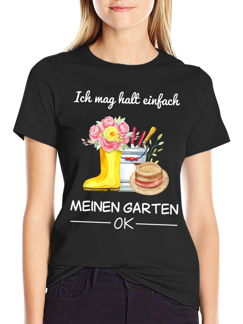 Gardening Enthusiast T-Shirt - My Garden is OK