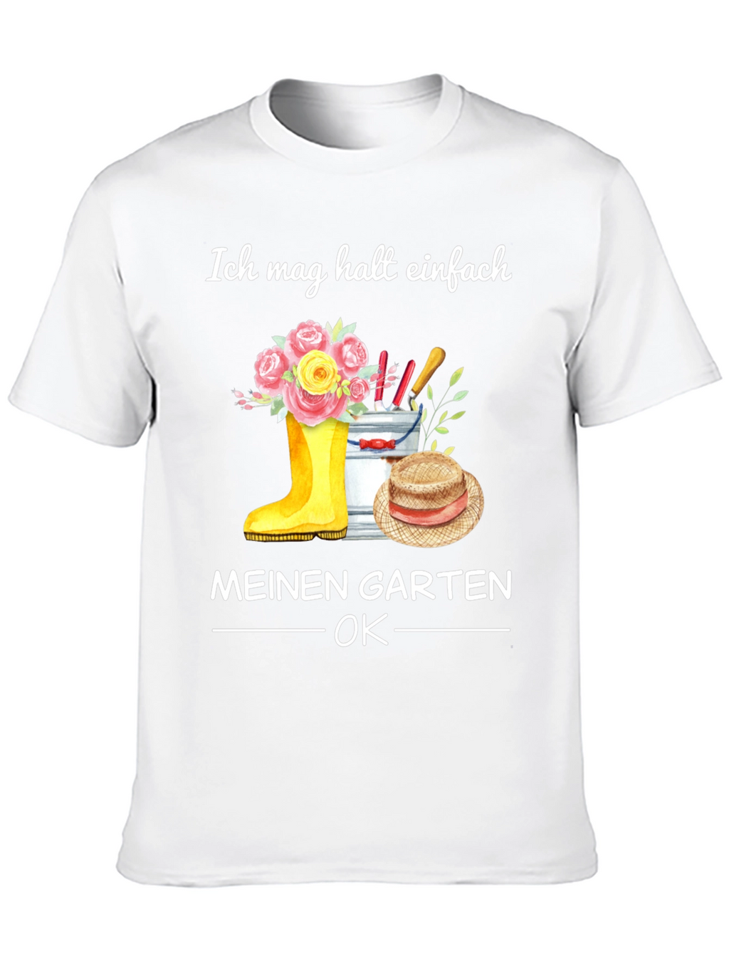 Gardening Enthusiast T-Shirt - My Garden is OK