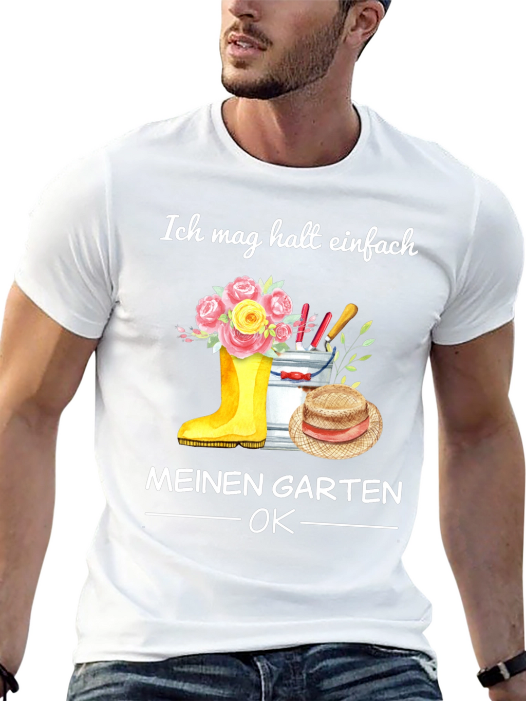 Gardening Enthusiast T-Shirt - My Garden is OK