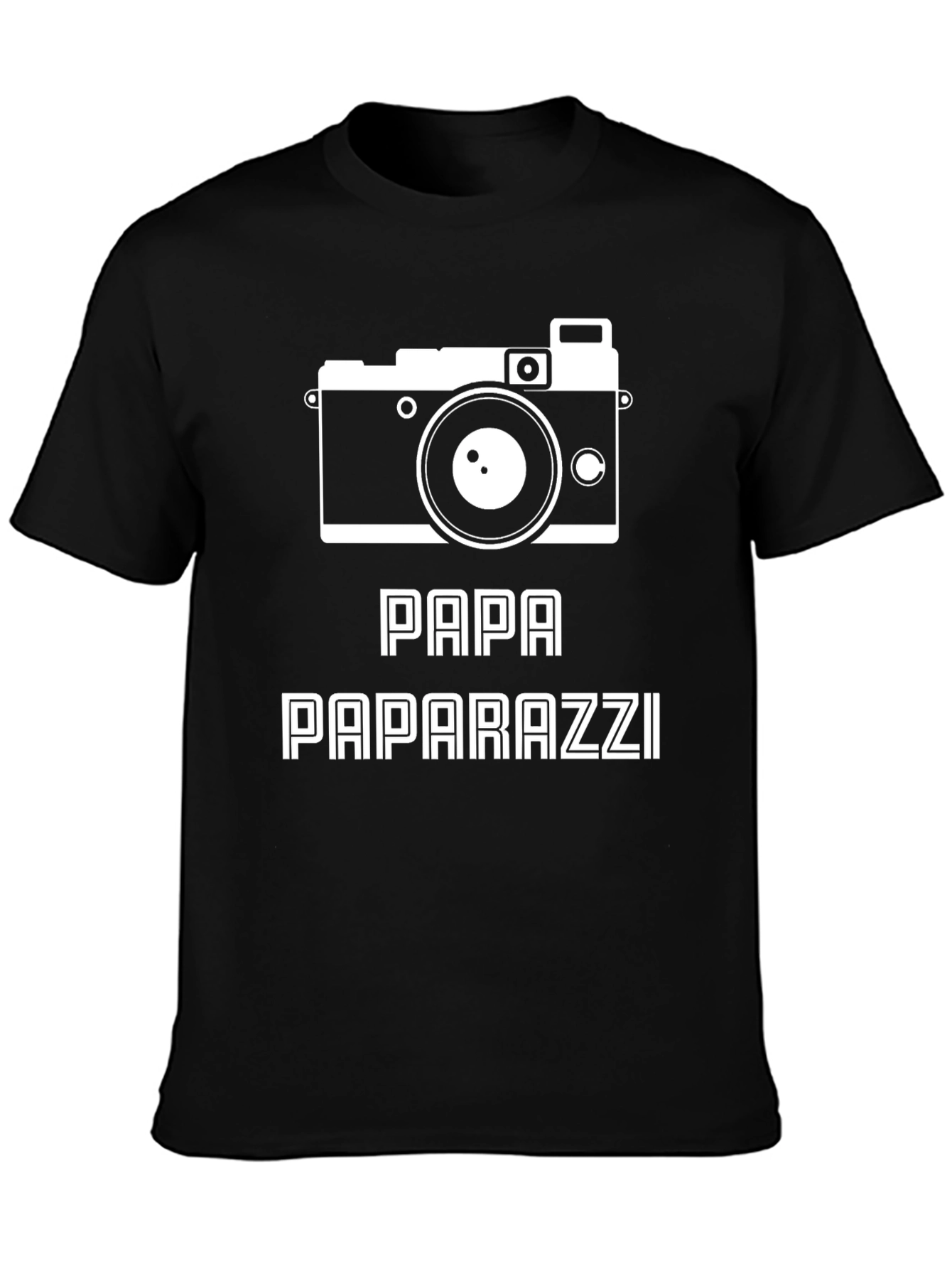 Papa Paparazzi T-Shirt - Photographer Dad Tee