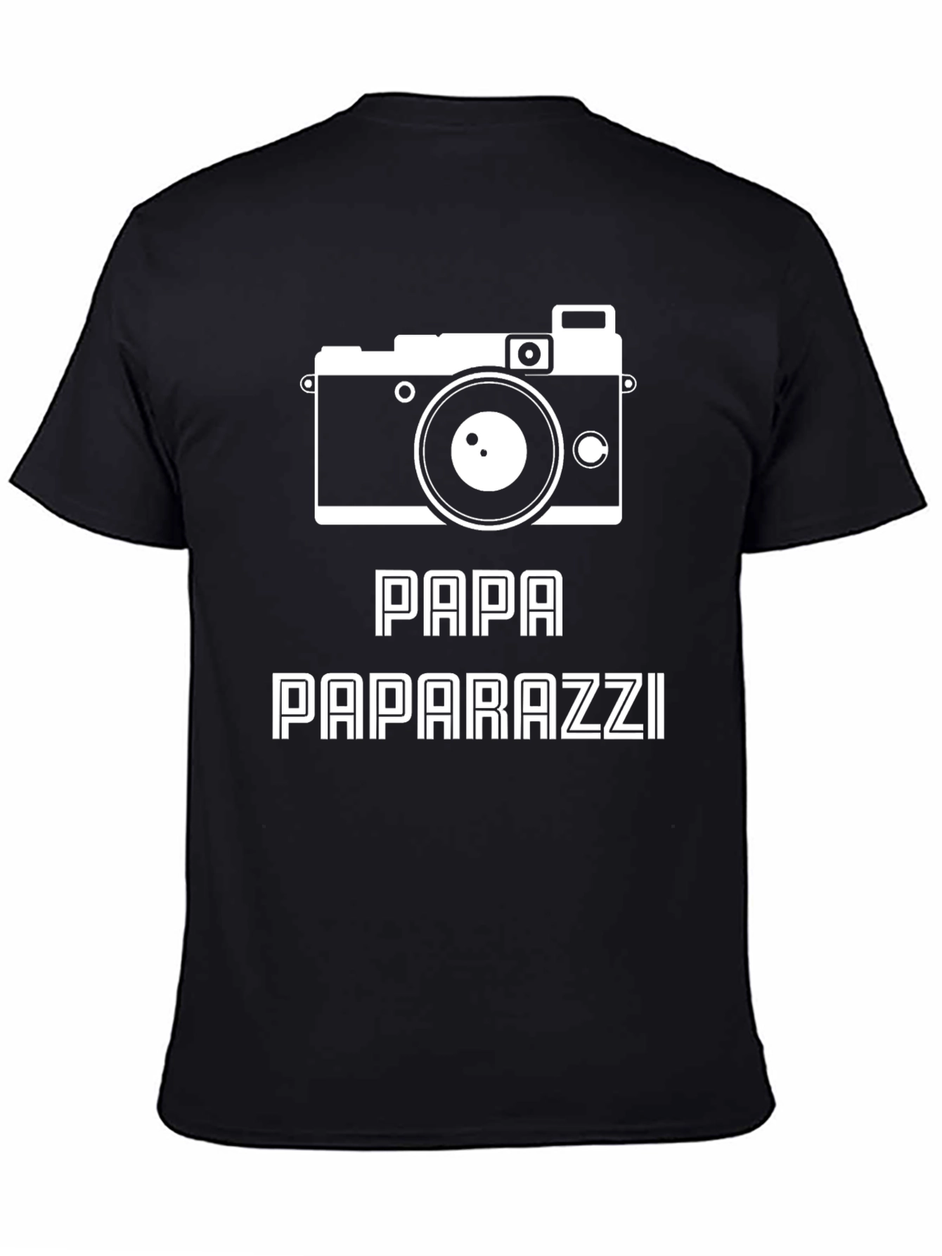 Papa Paparazzi T-Shirt - Photographer Dad Tee