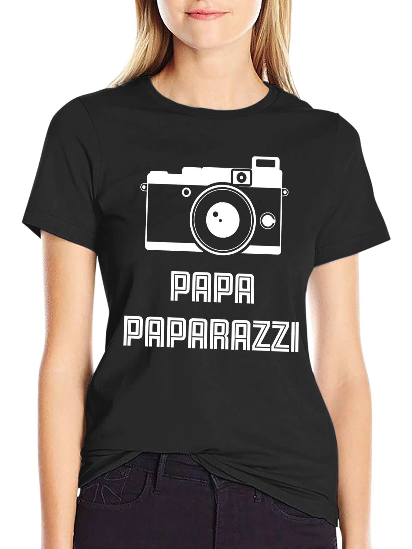 Papa Paparazzi T-Shirt - Photographer Dad Tee