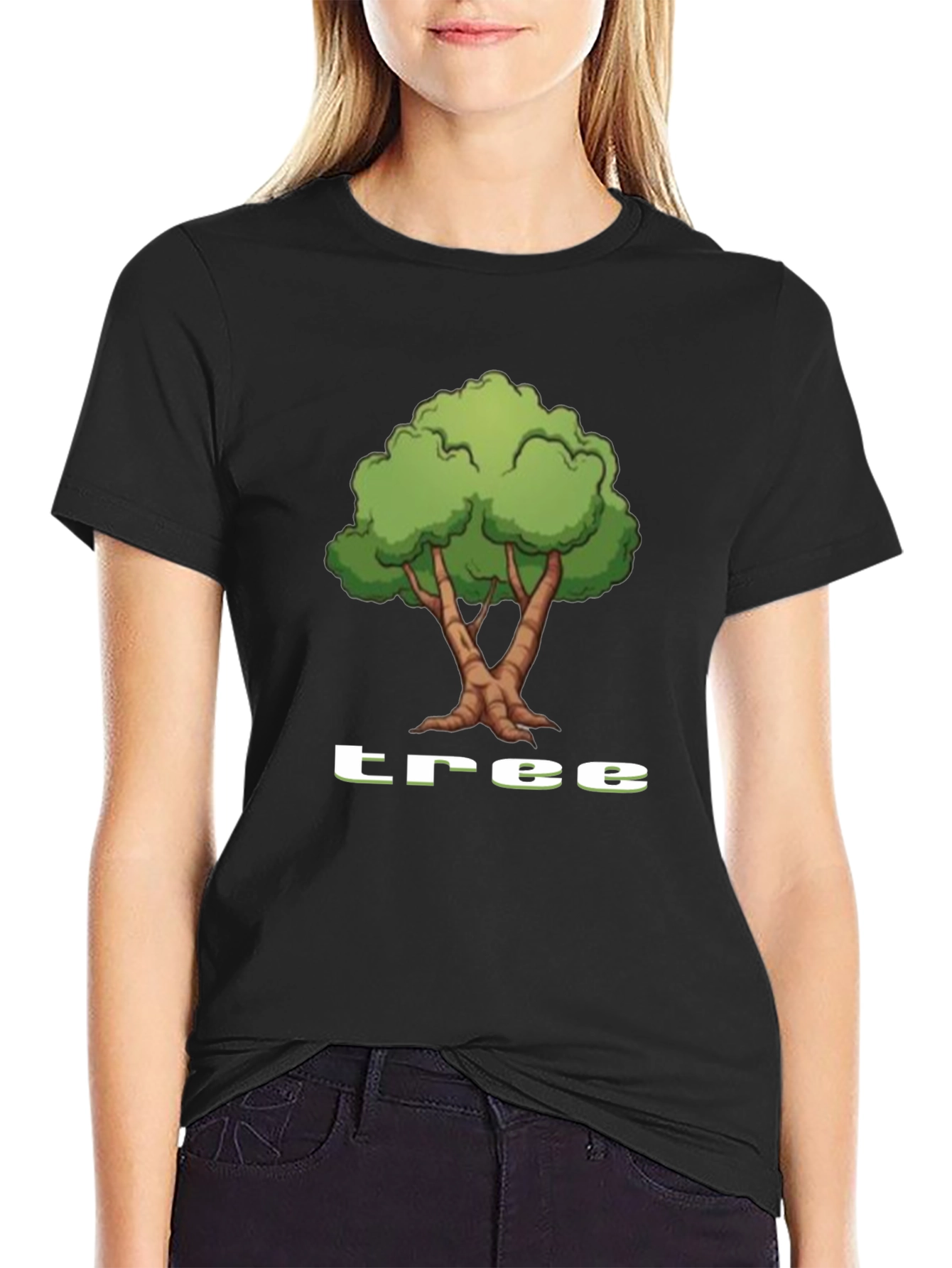 Tree Graphic T-Shirt - Nature Inspired Design