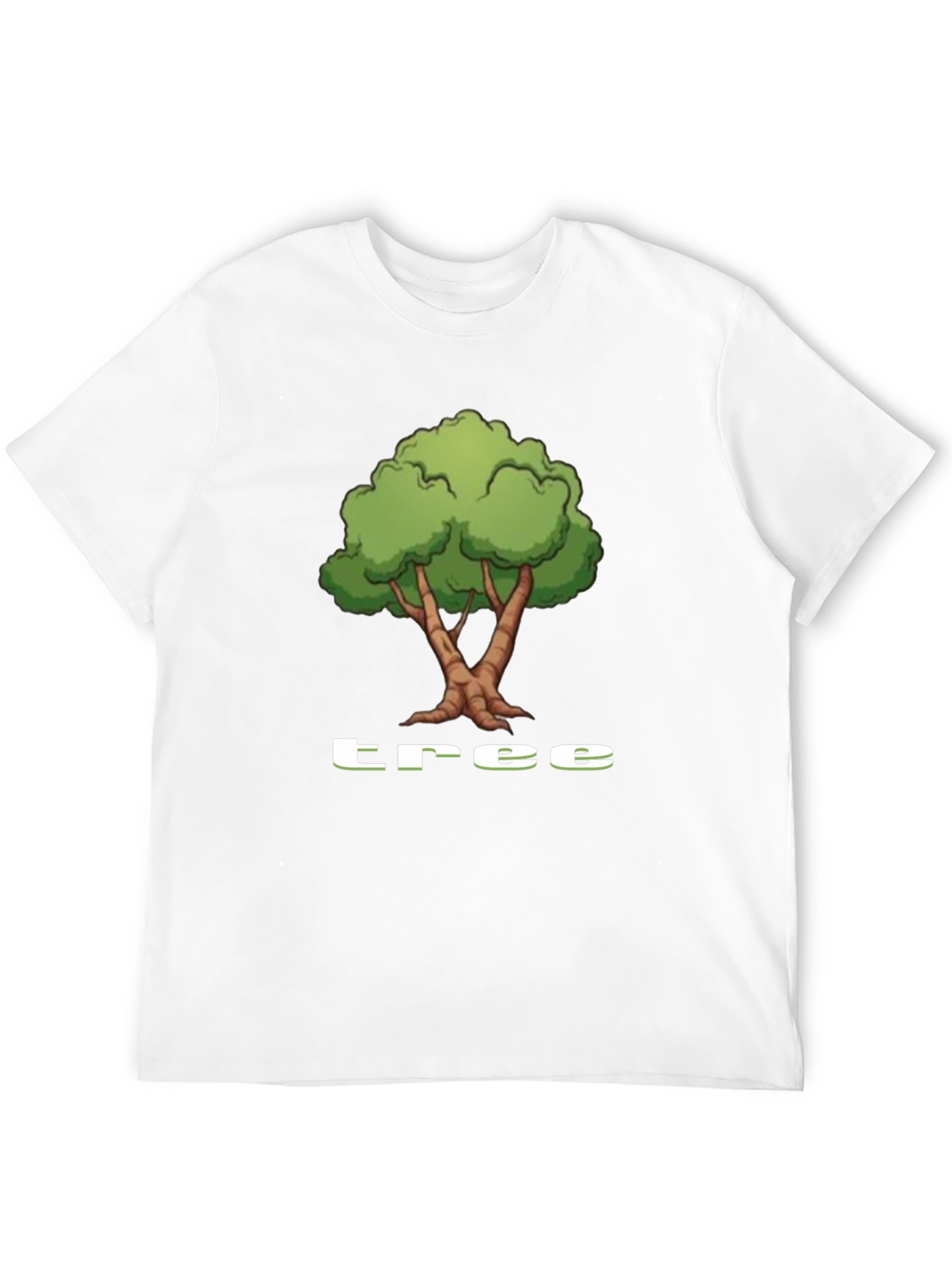 Tree Graphic T-Shirt - Nature Inspired Design