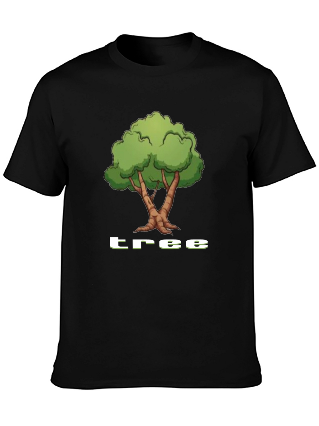 Tree Graphic T-Shirt - Nature Inspired Design