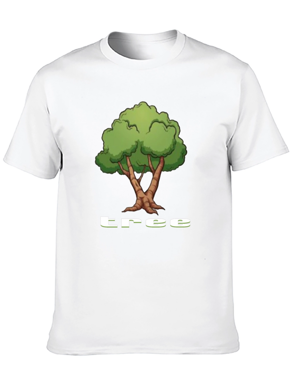 Tree Graphic T-Shirt - Nature Inspired Design