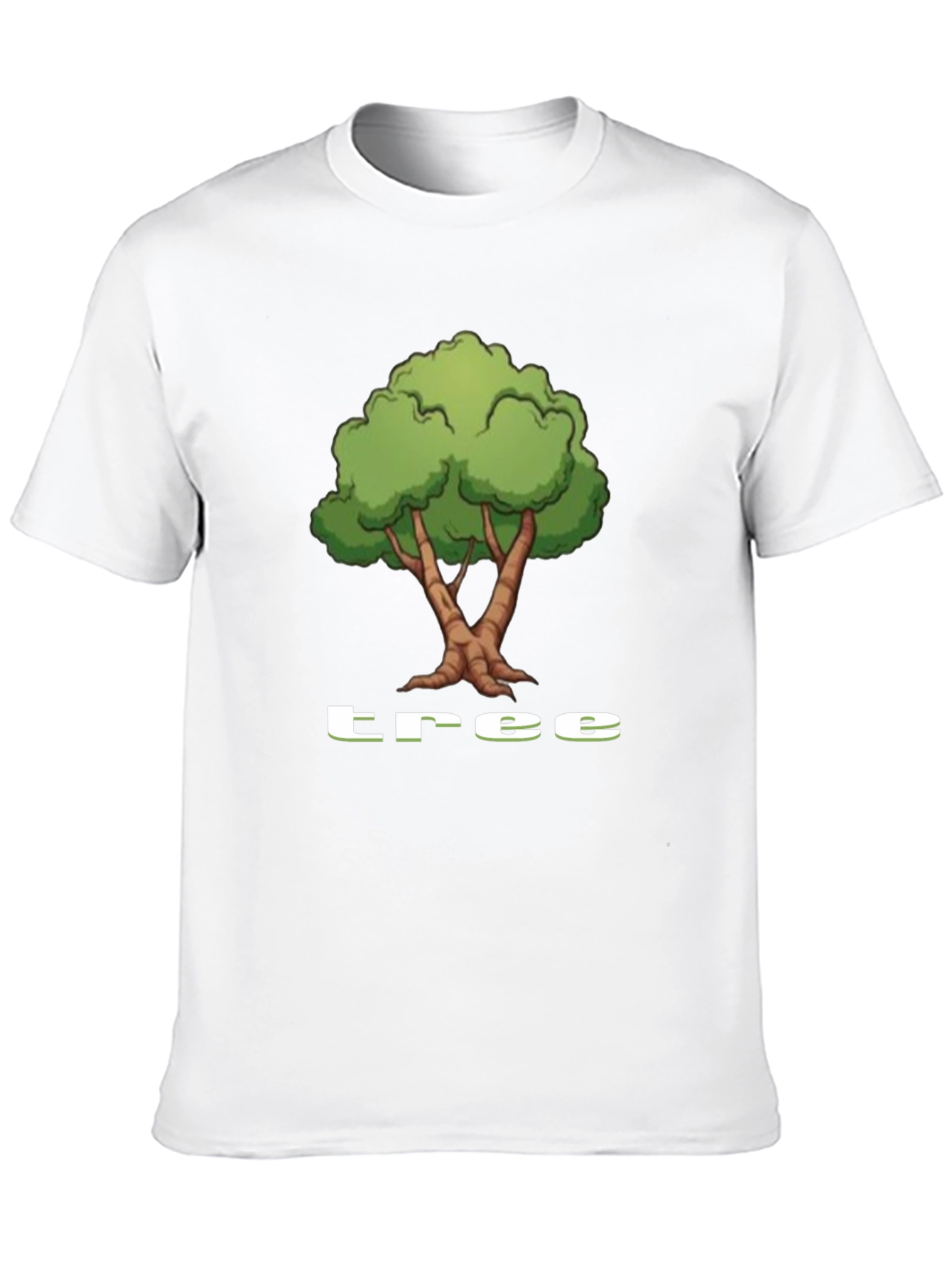 Tree Graphic T-Shirt - Nature Inspired Design