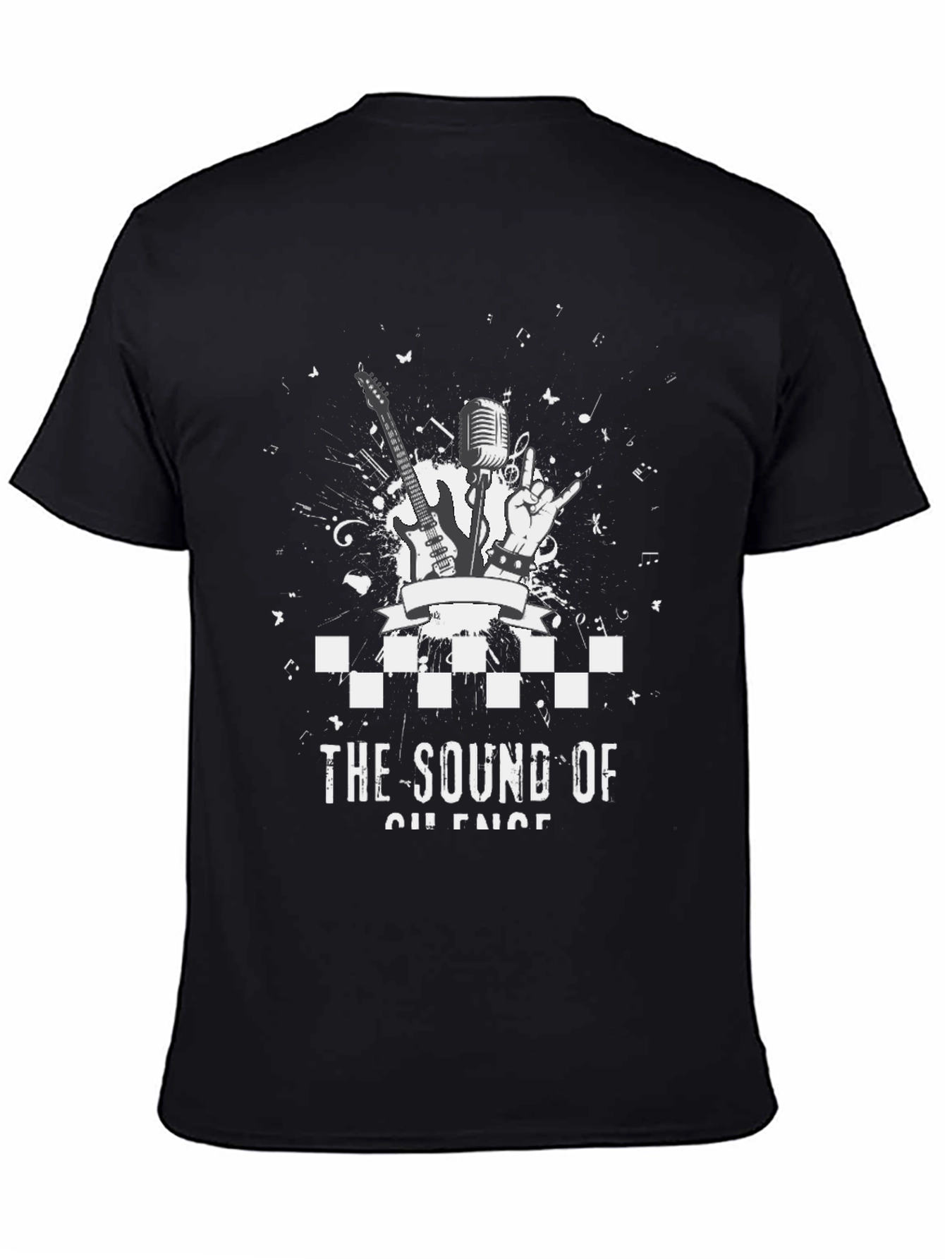 The Sound of Silence Graphic Print T-Shirt