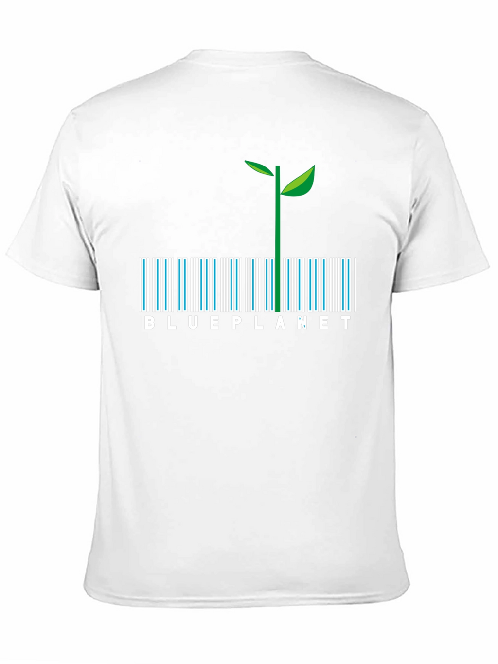 Blue Planet Barcode Plant T-Shirt