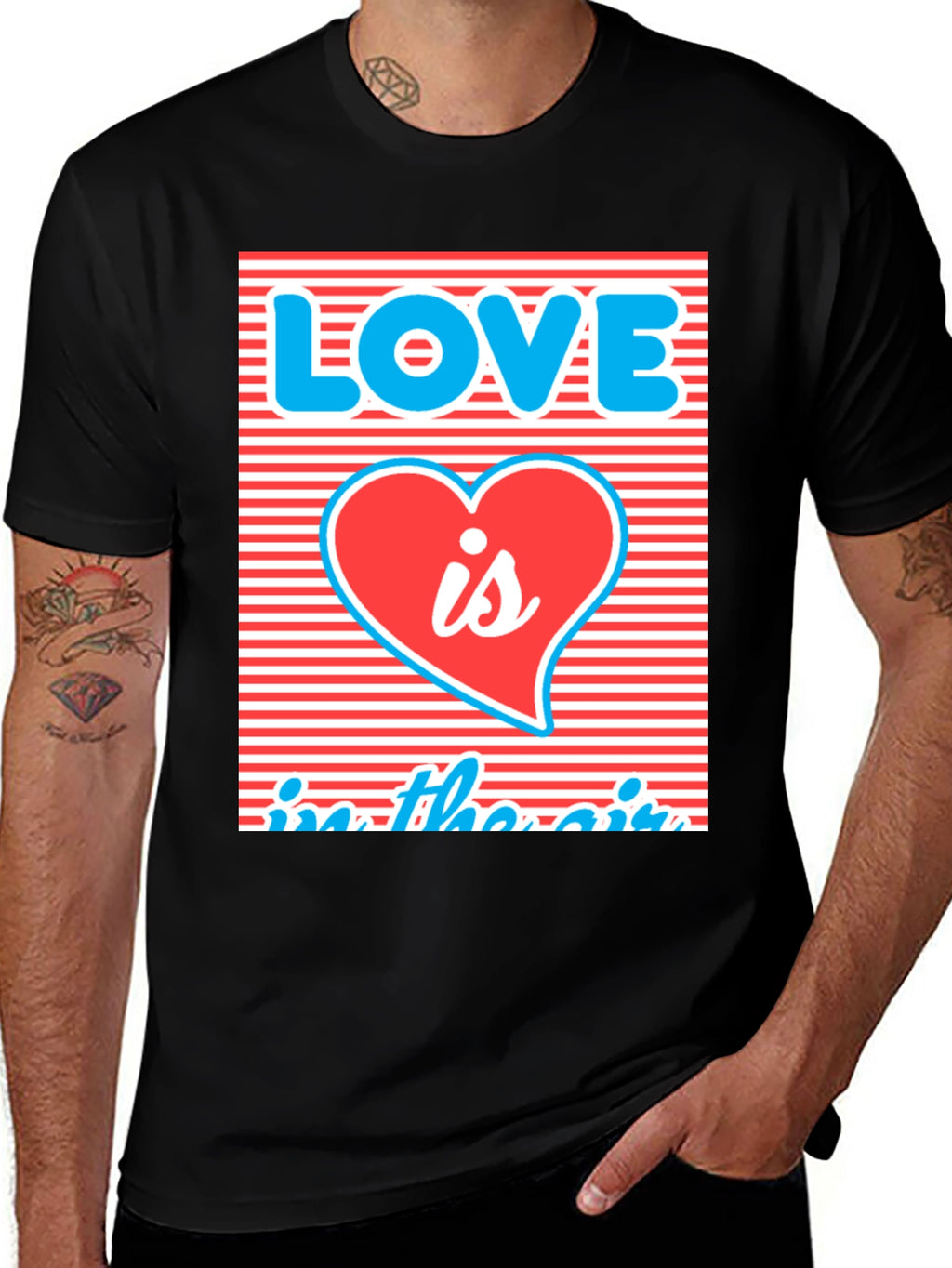 Love is in the Air T-Shirt Graphic Tee