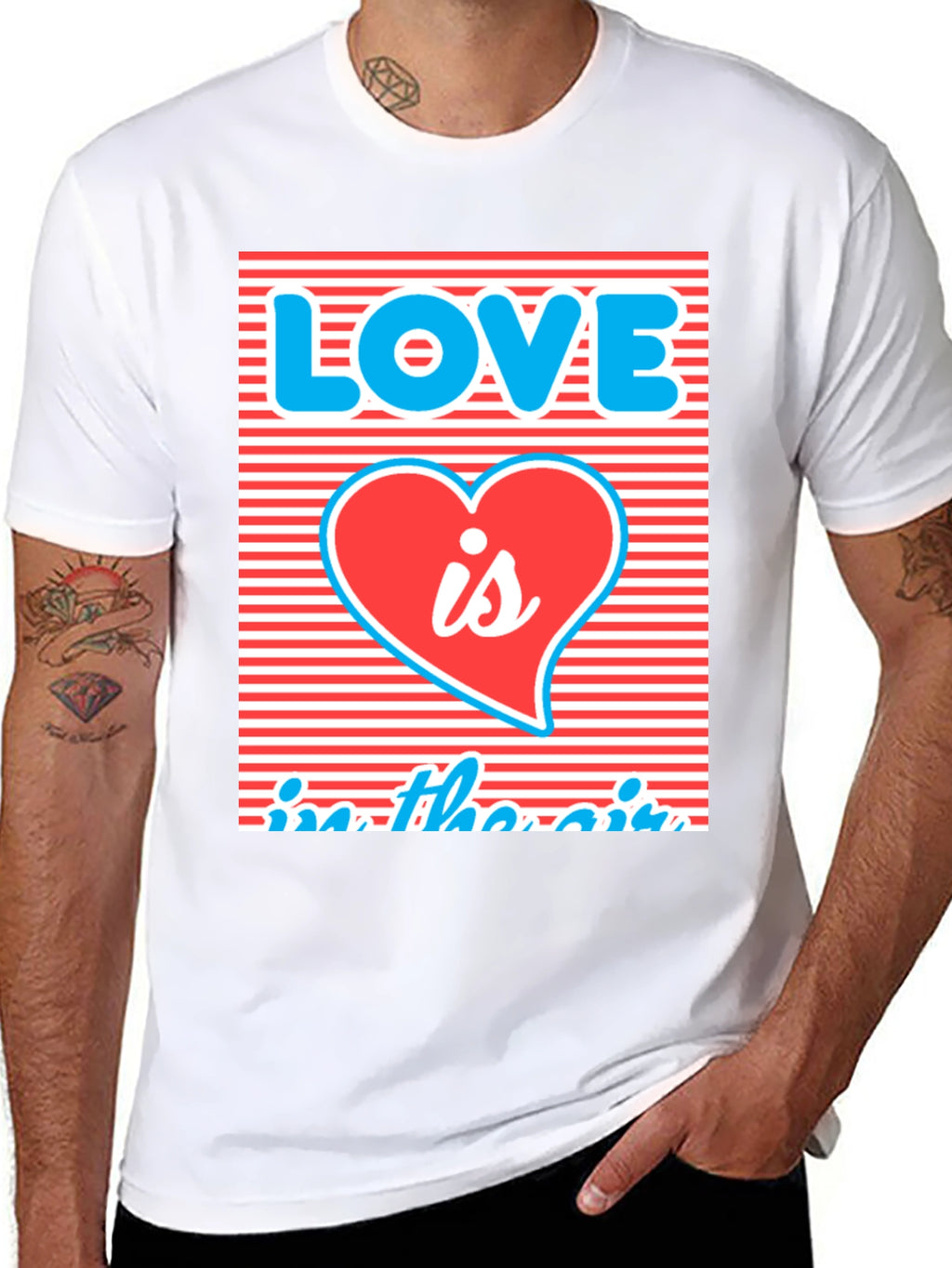 Love is in the Air T-Shirt Graphic Tee
