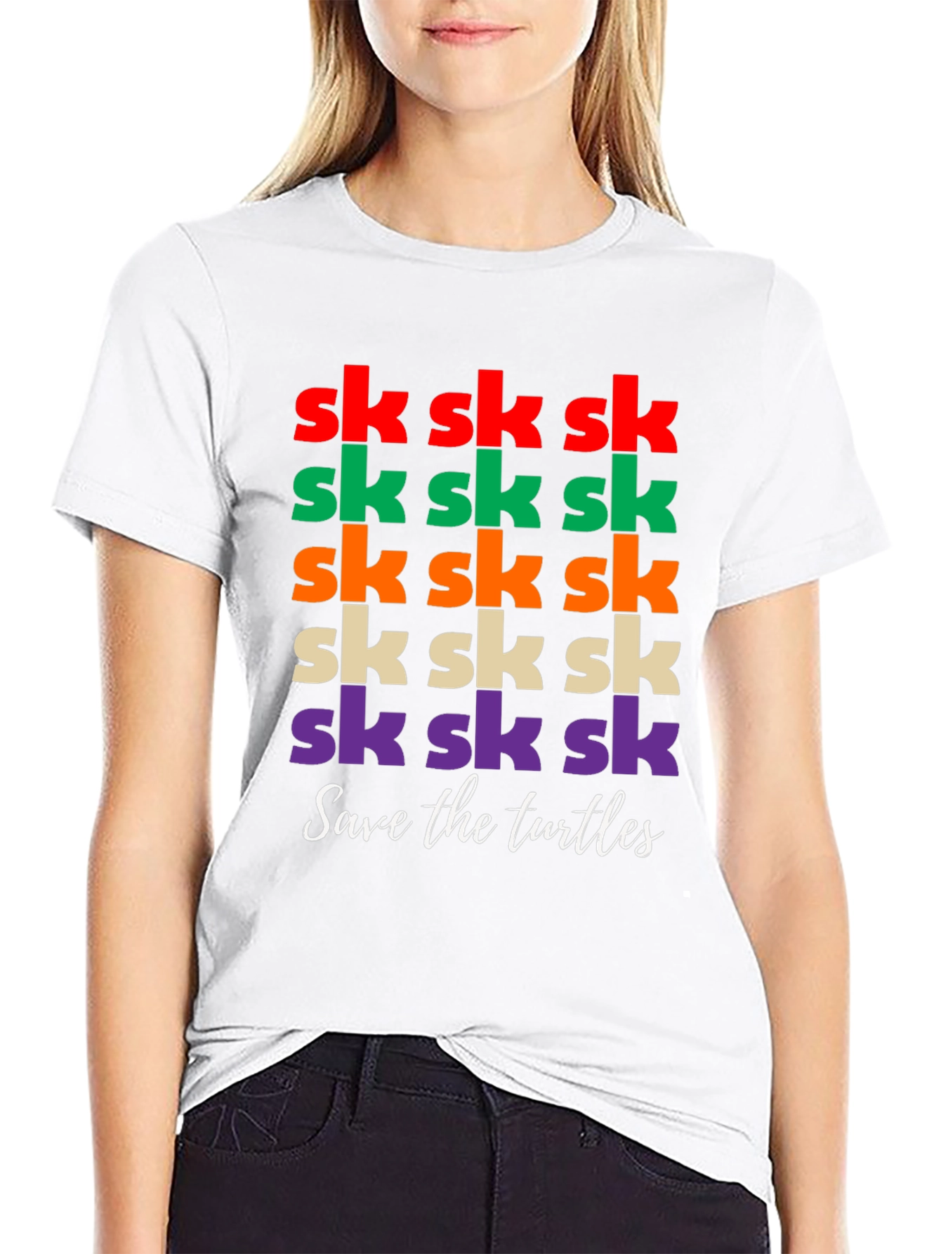 Sk Sk Save the Turtles T-Shirt