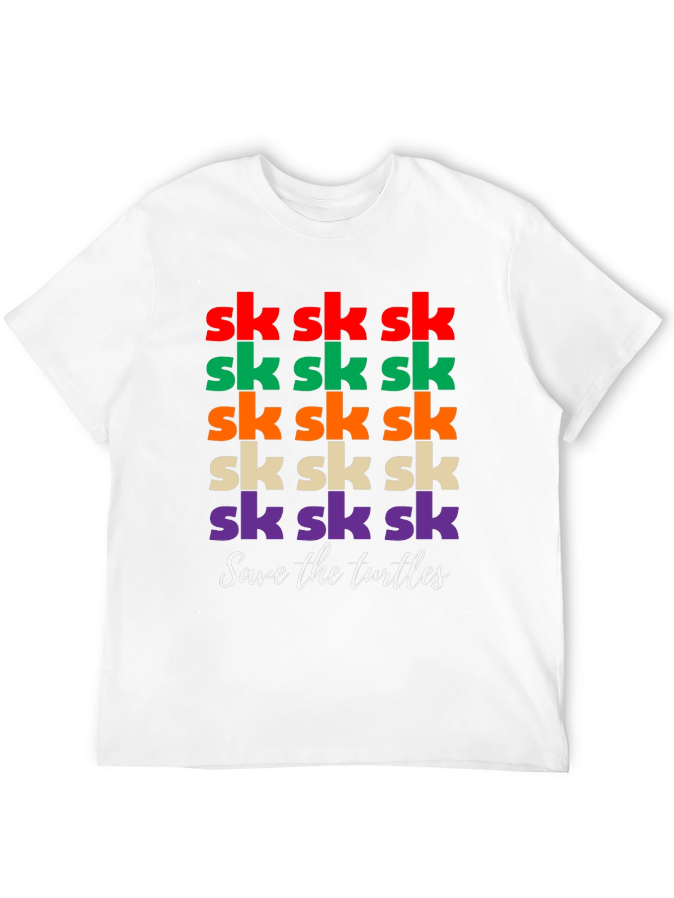 Sk Sk Save the Turtles T-Shirt