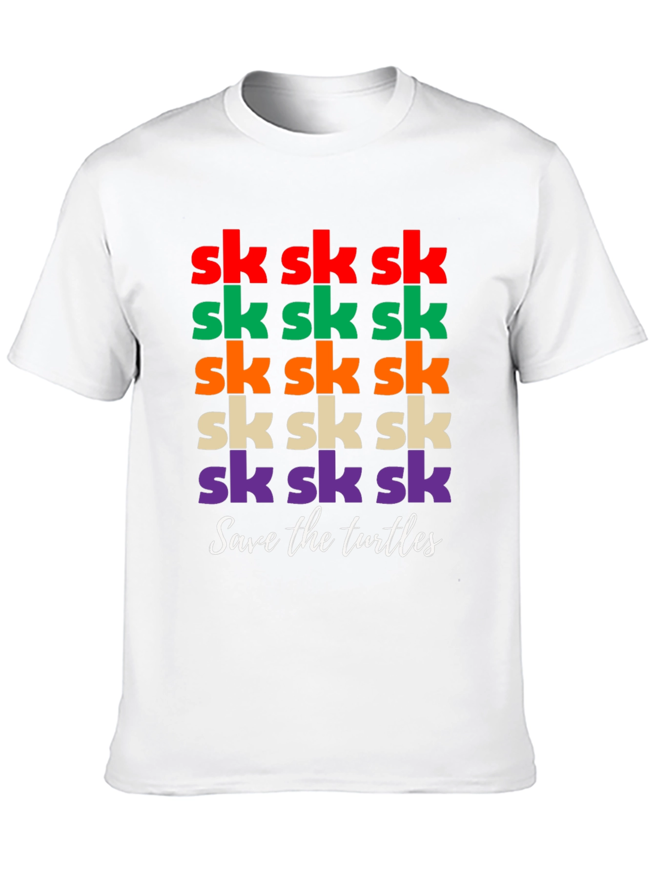 Sk Sk Save the Turtles T-Shirt