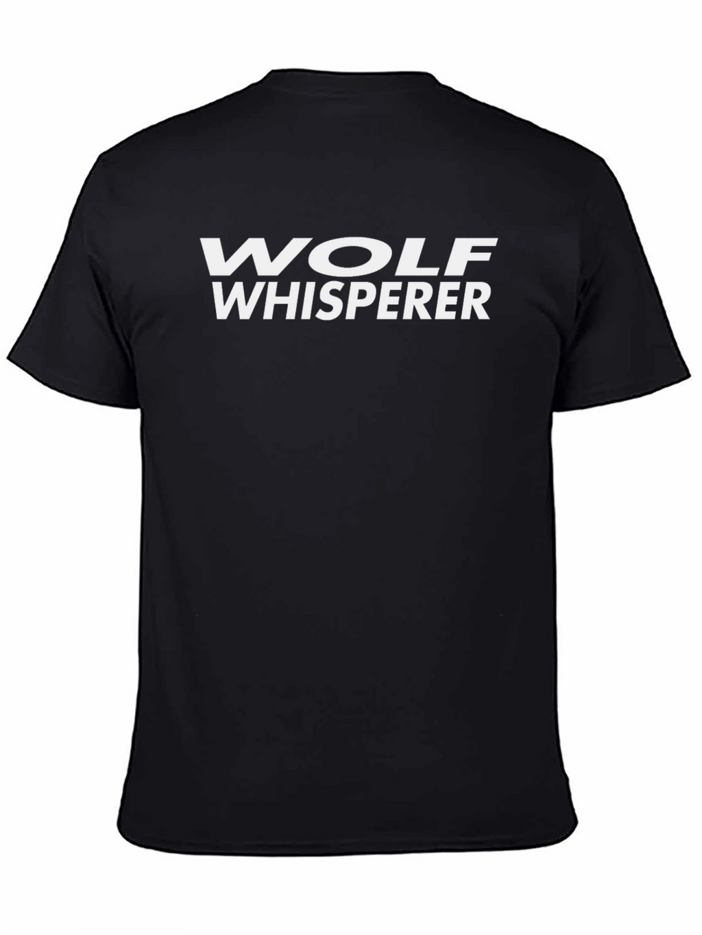 Wolf Whisperer Black T-Shirt