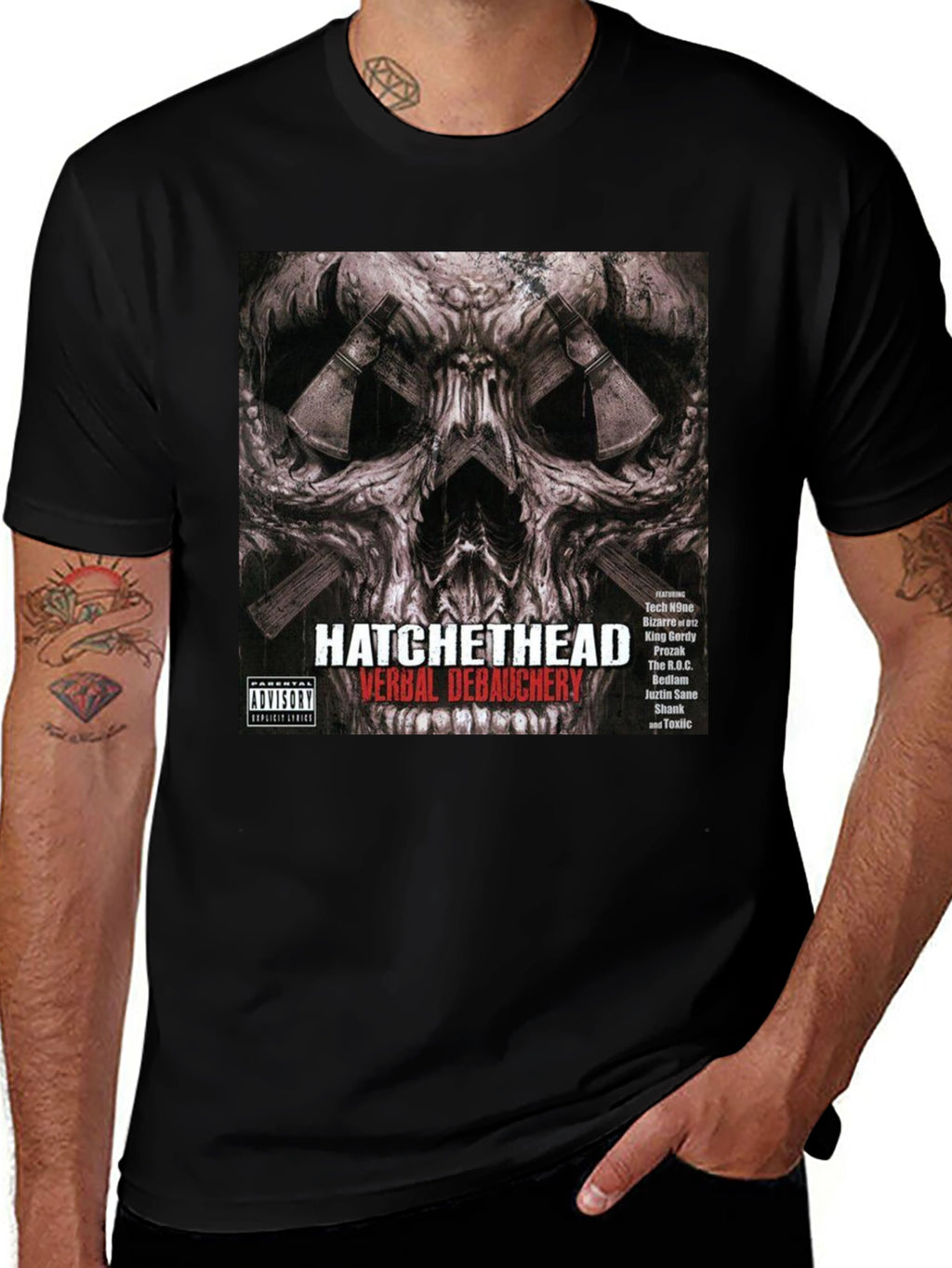 Hatchet Head Verbal Debauchery T-Shirt