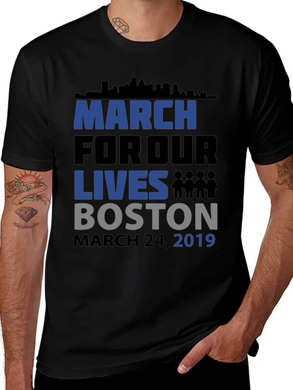March For Our Lives Boston T-Shirt