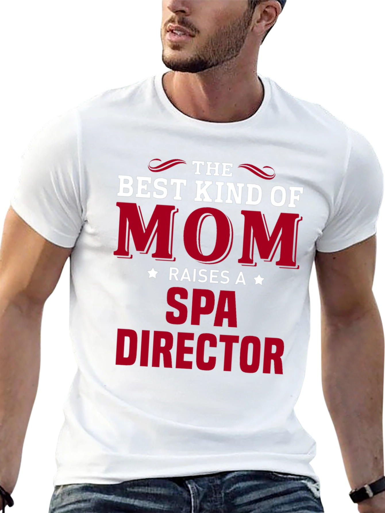 Best Kind of Mom Spa Director T-Shirt - Black