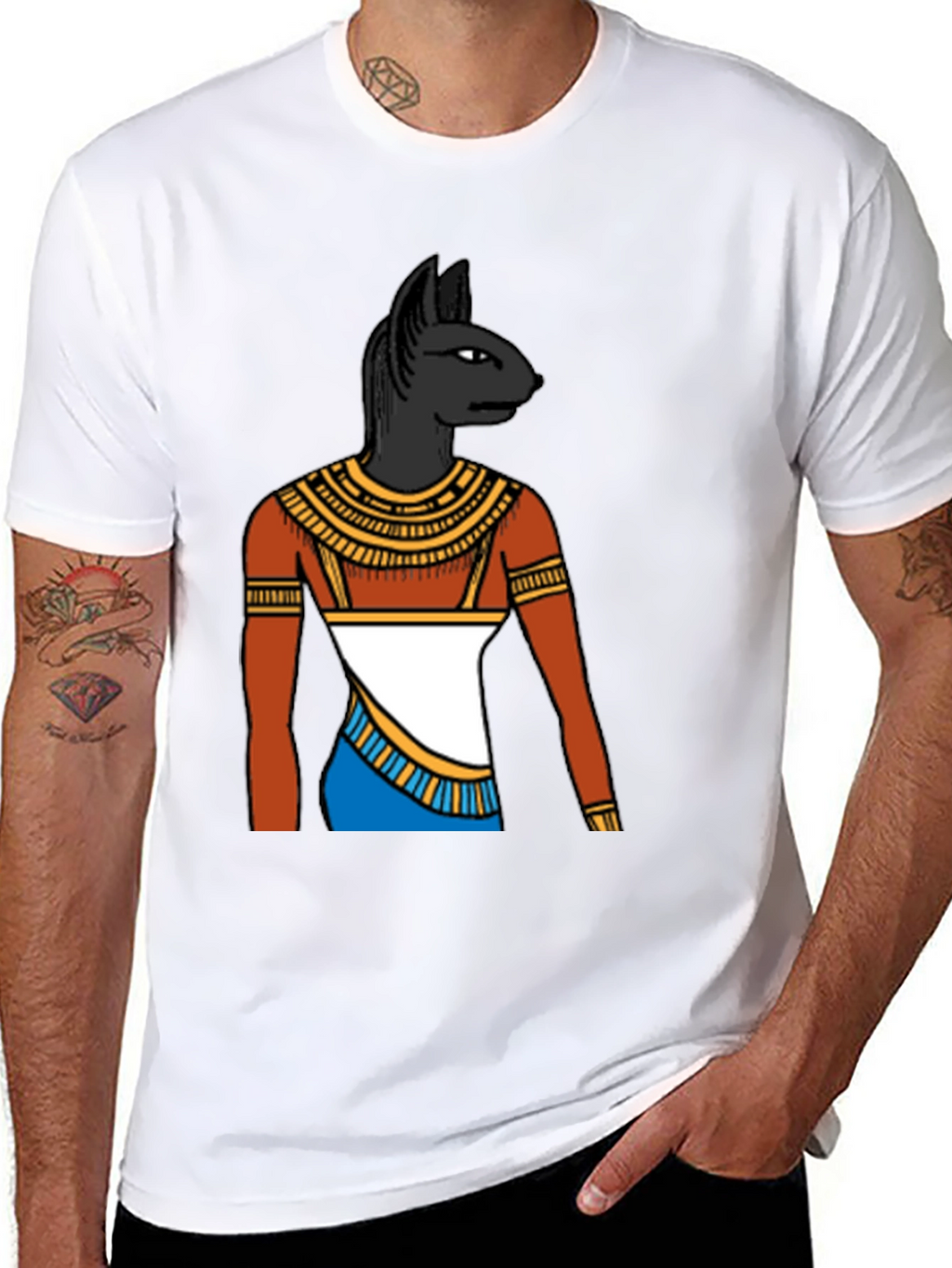 Egyptian Bastet Cat God T-Shirt