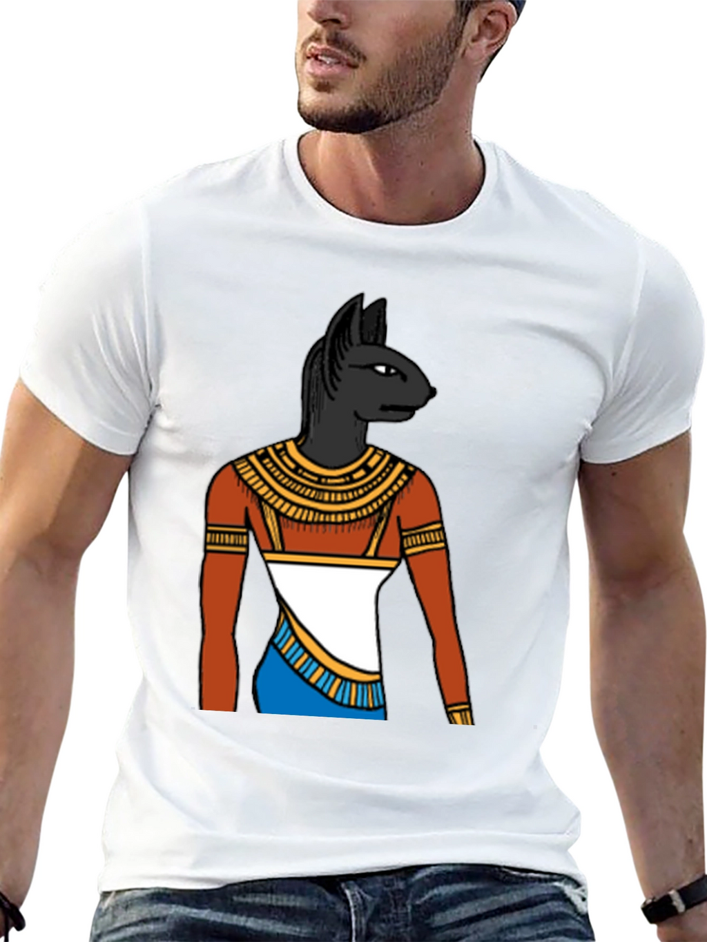 Egyptian Bastet Cat God T-Shirt