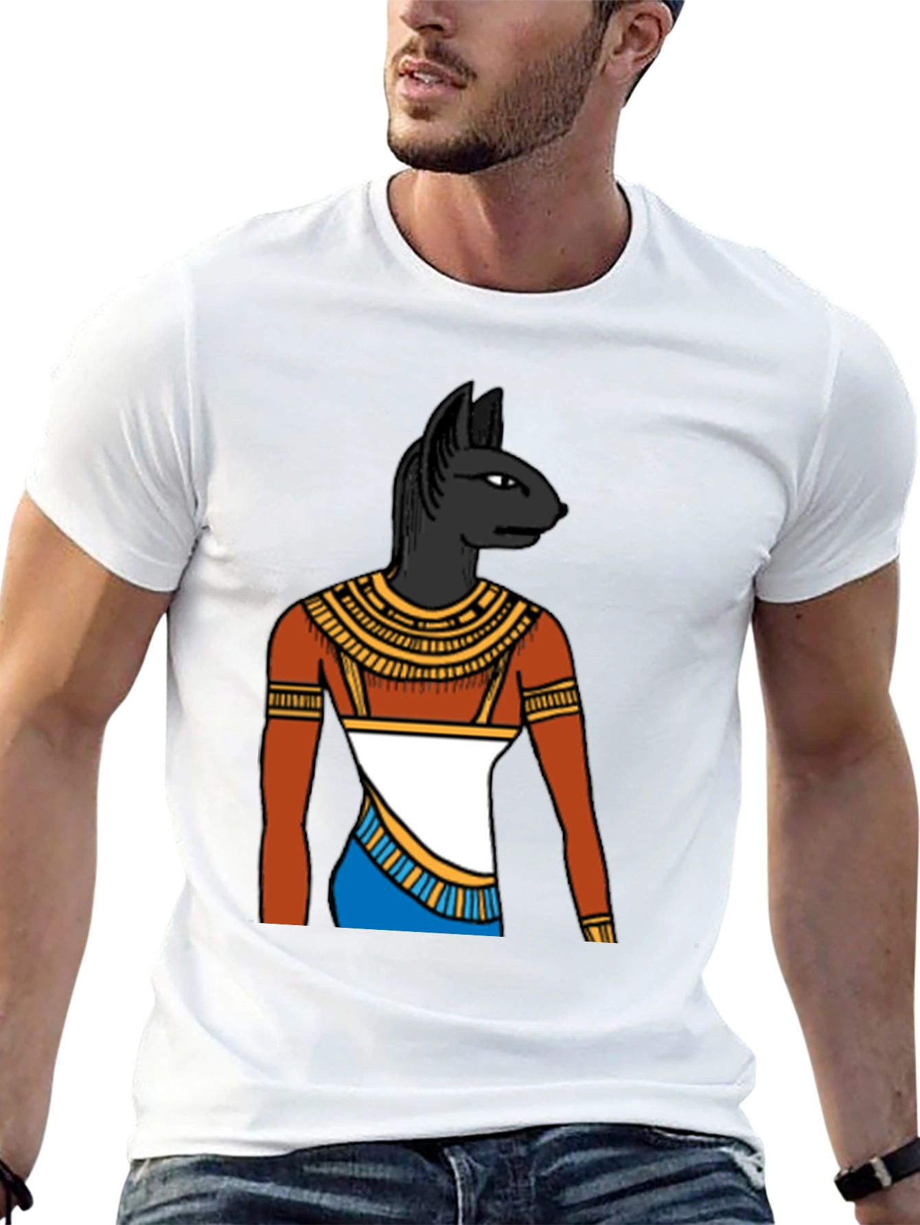 Egyptian Bastet Cat God T-Shirt