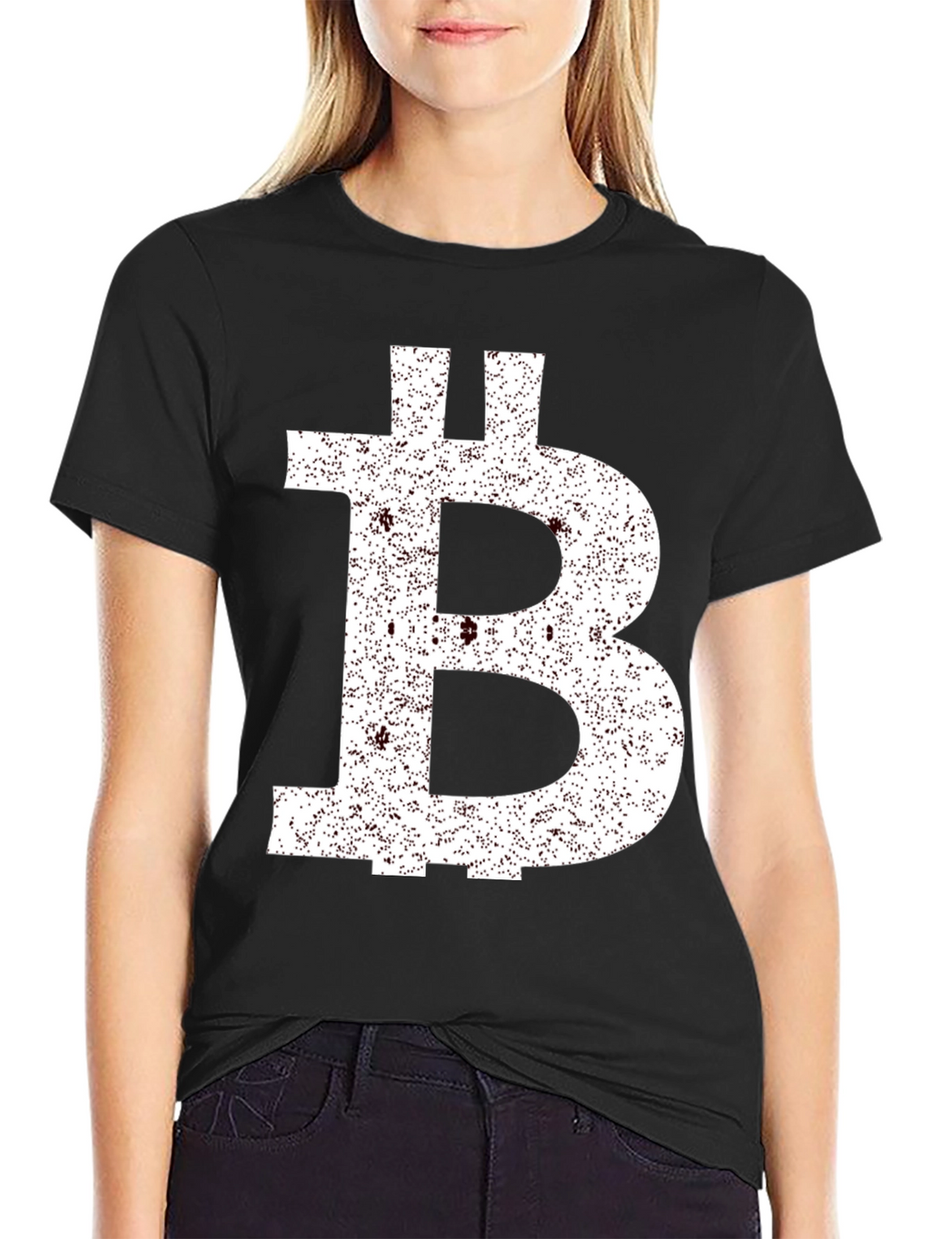Bitcoin Graphic Tee - Black Cryptocurrency Shirt