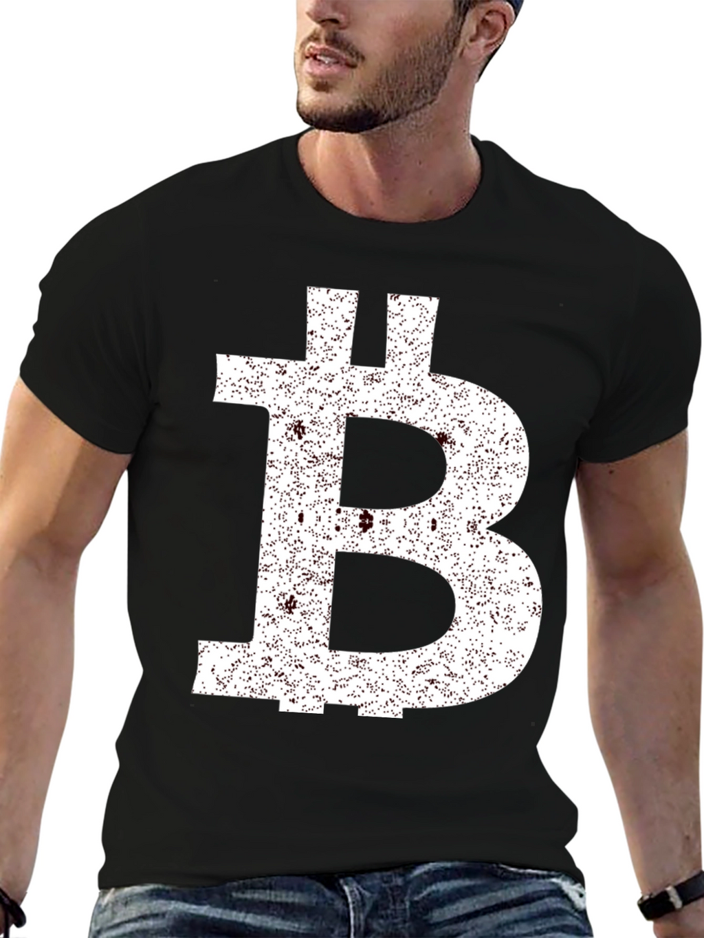 Bitcoin Graphic Tee - Black Cryptocurrency Shirt