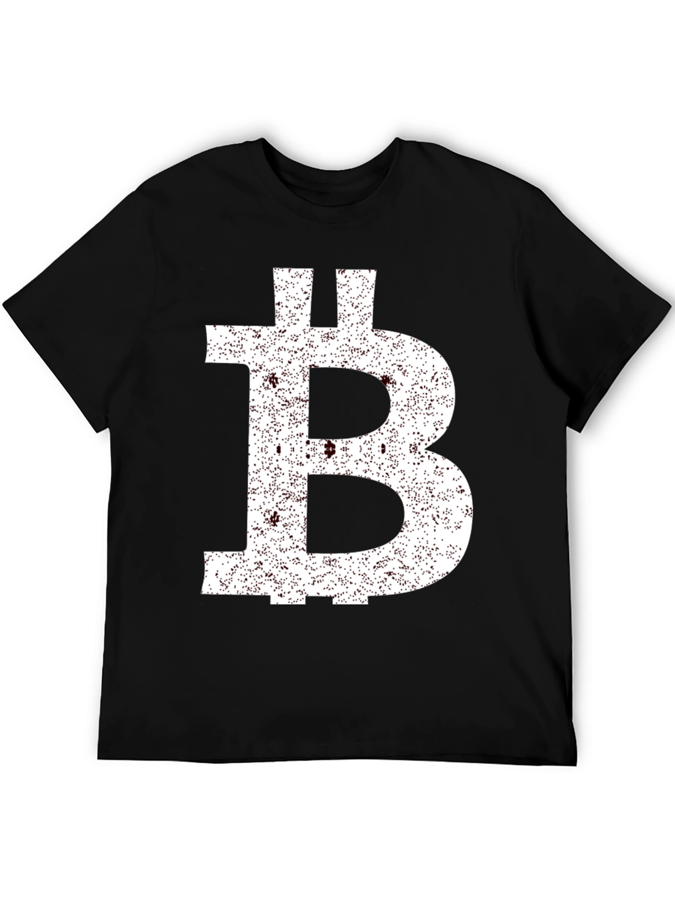 Bitcoin Graphic Tee - Black Cryptocurrency Shirt
