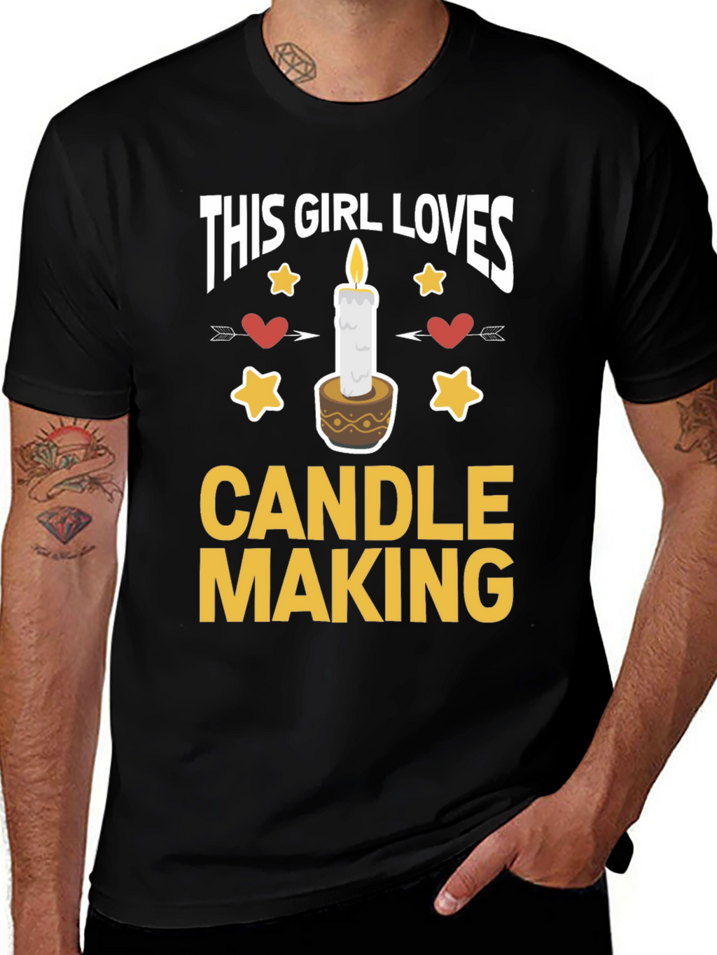 This Girl Loves Candle Making T-Shirt