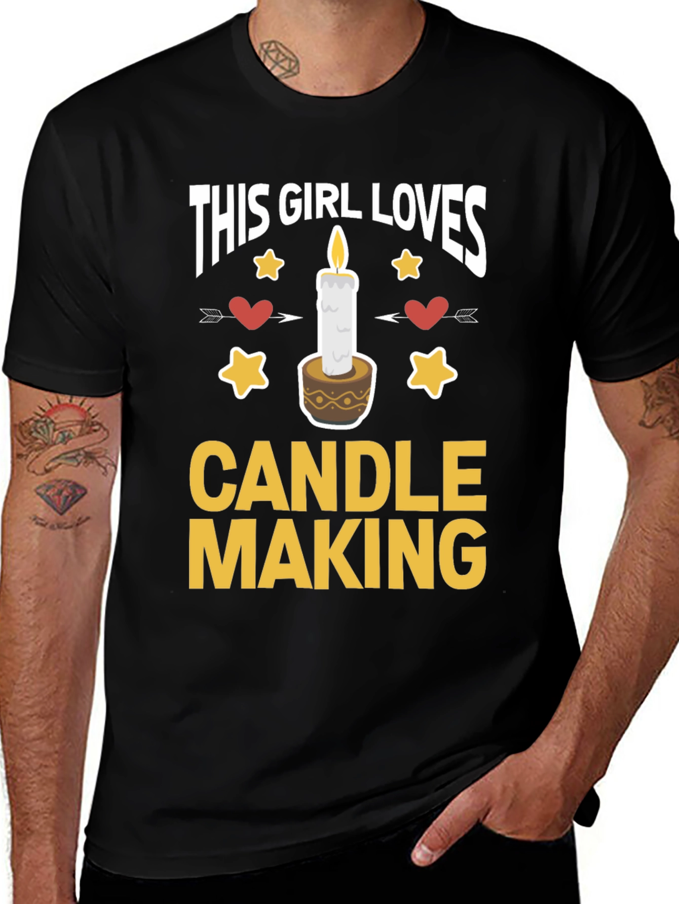 This Girl Loves Candle Making T-Shirt
