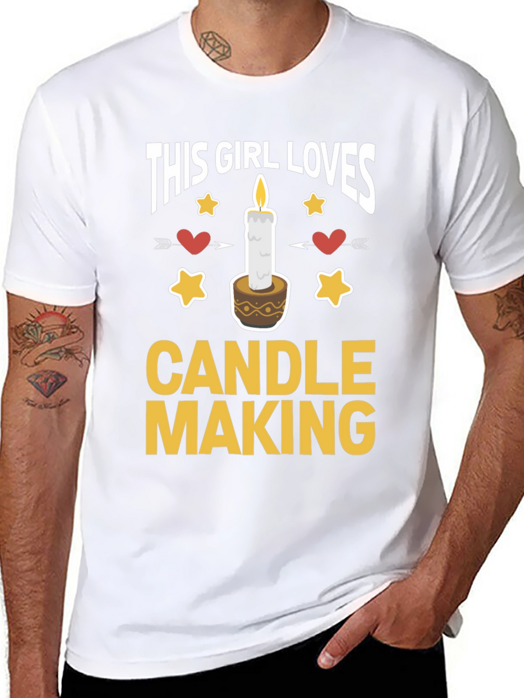 This Girl Loves Candle Making T-Shirt