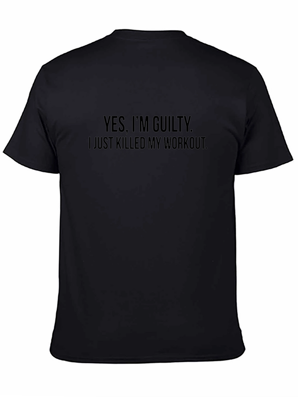 Guilty Workout T-Shirt - Funny Gym Tee