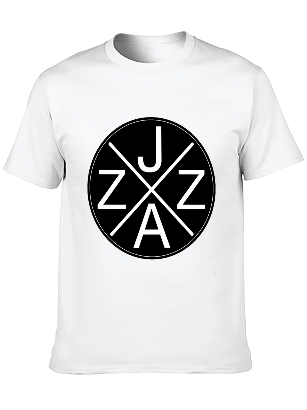 JAZZ Graphic Tee - Unisex Black Cotton T-Shirt