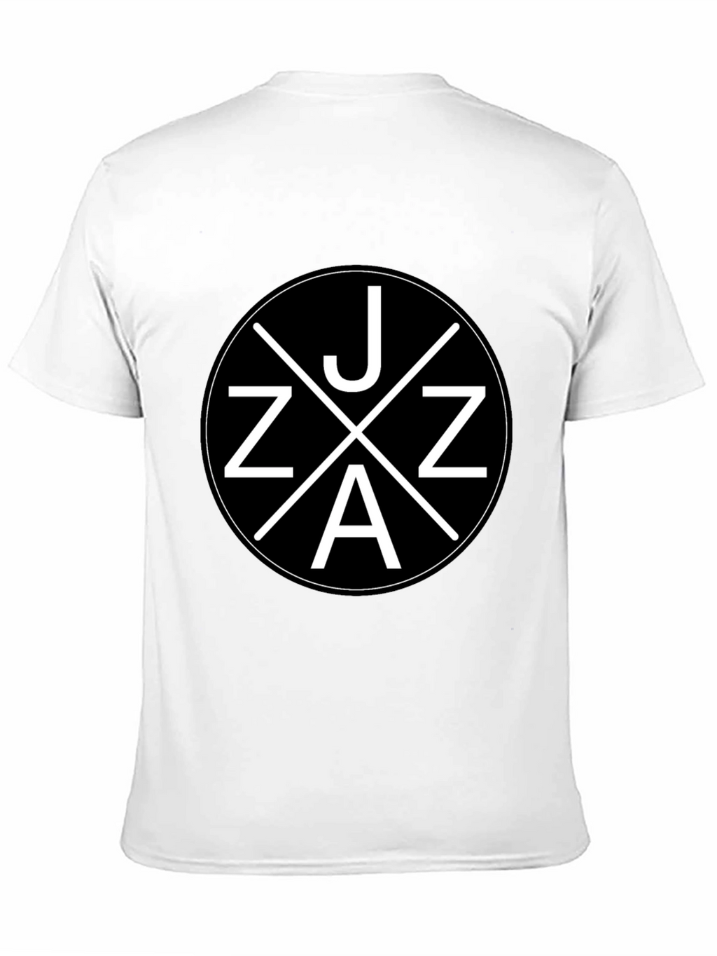 JAZZ Graphic Tee - Unisex Black Cotton T-Shirt