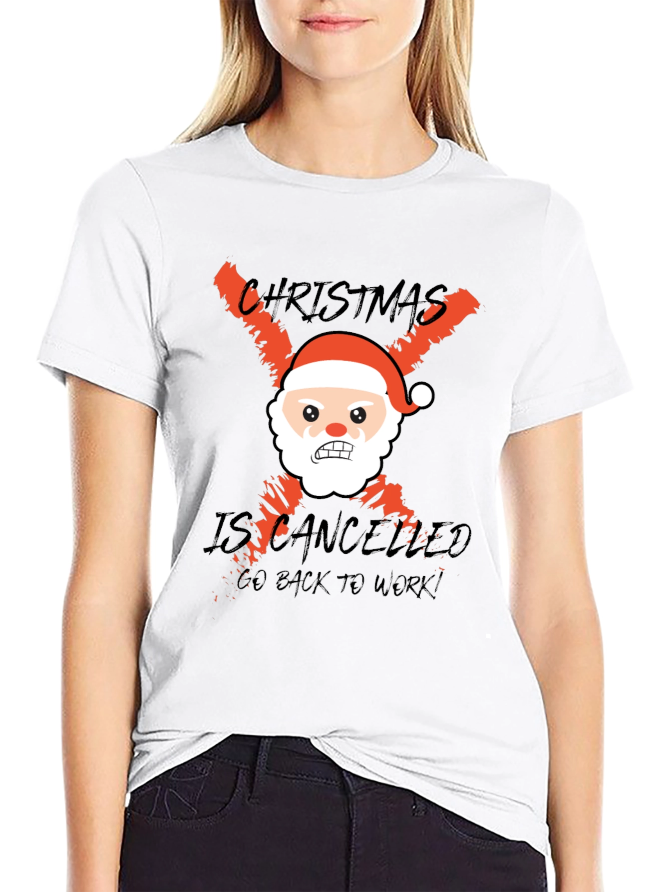 Christmas Cancelled T-Shirt - Holiday Humor Tee