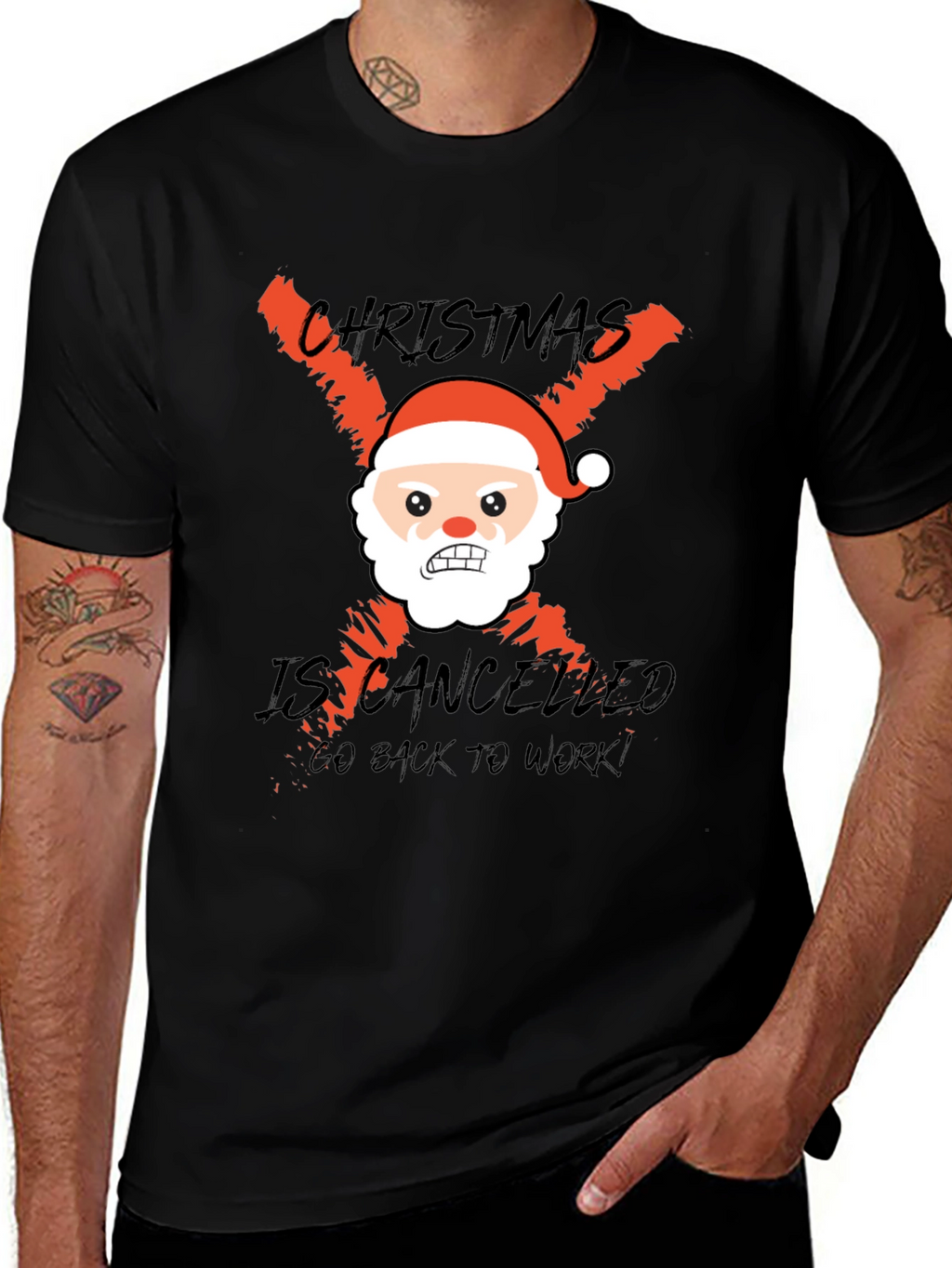 Christmas Cancelled T-Shirt - Holiday Humor Tee
