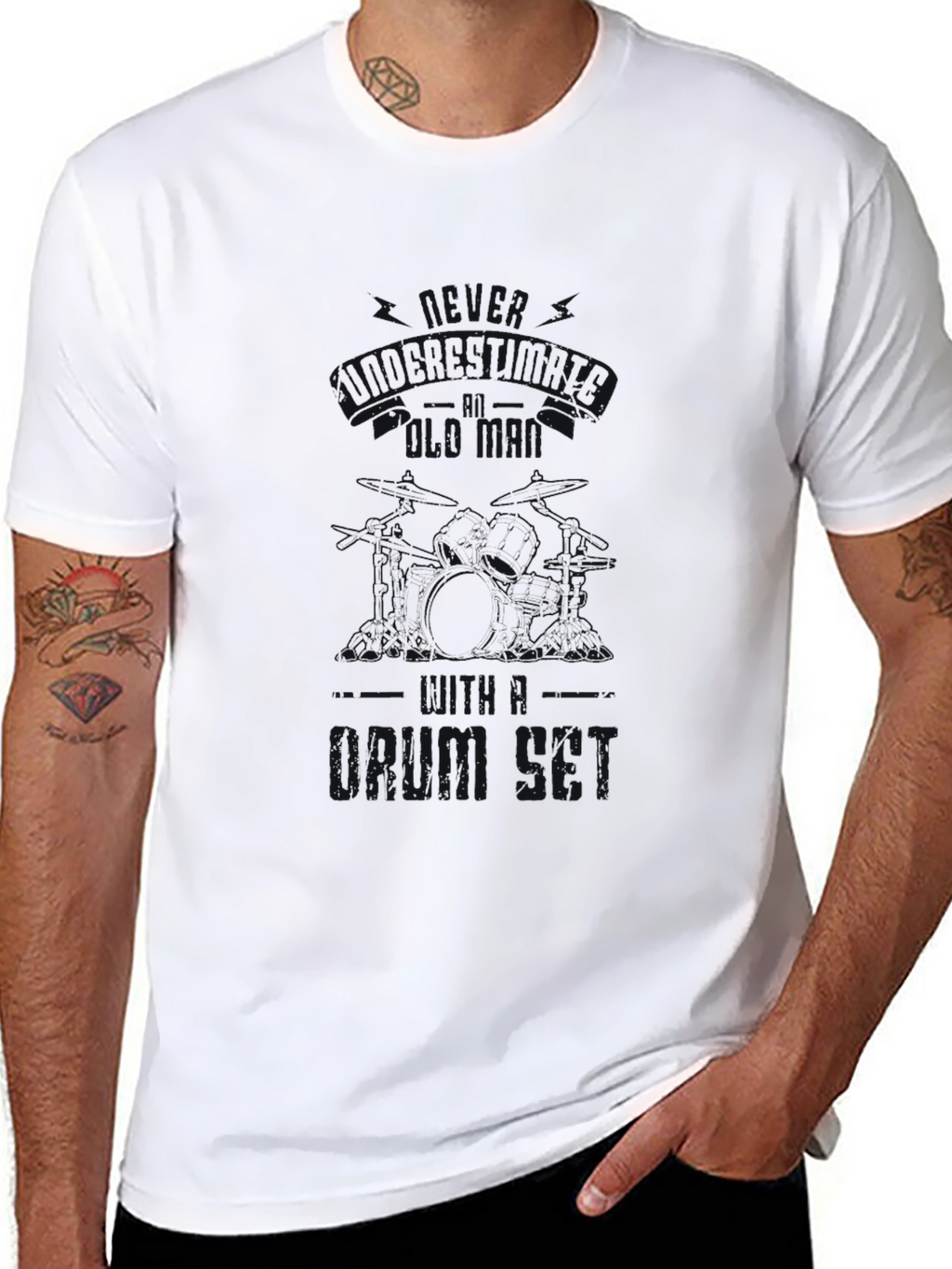 Black Graphic T-Shirt