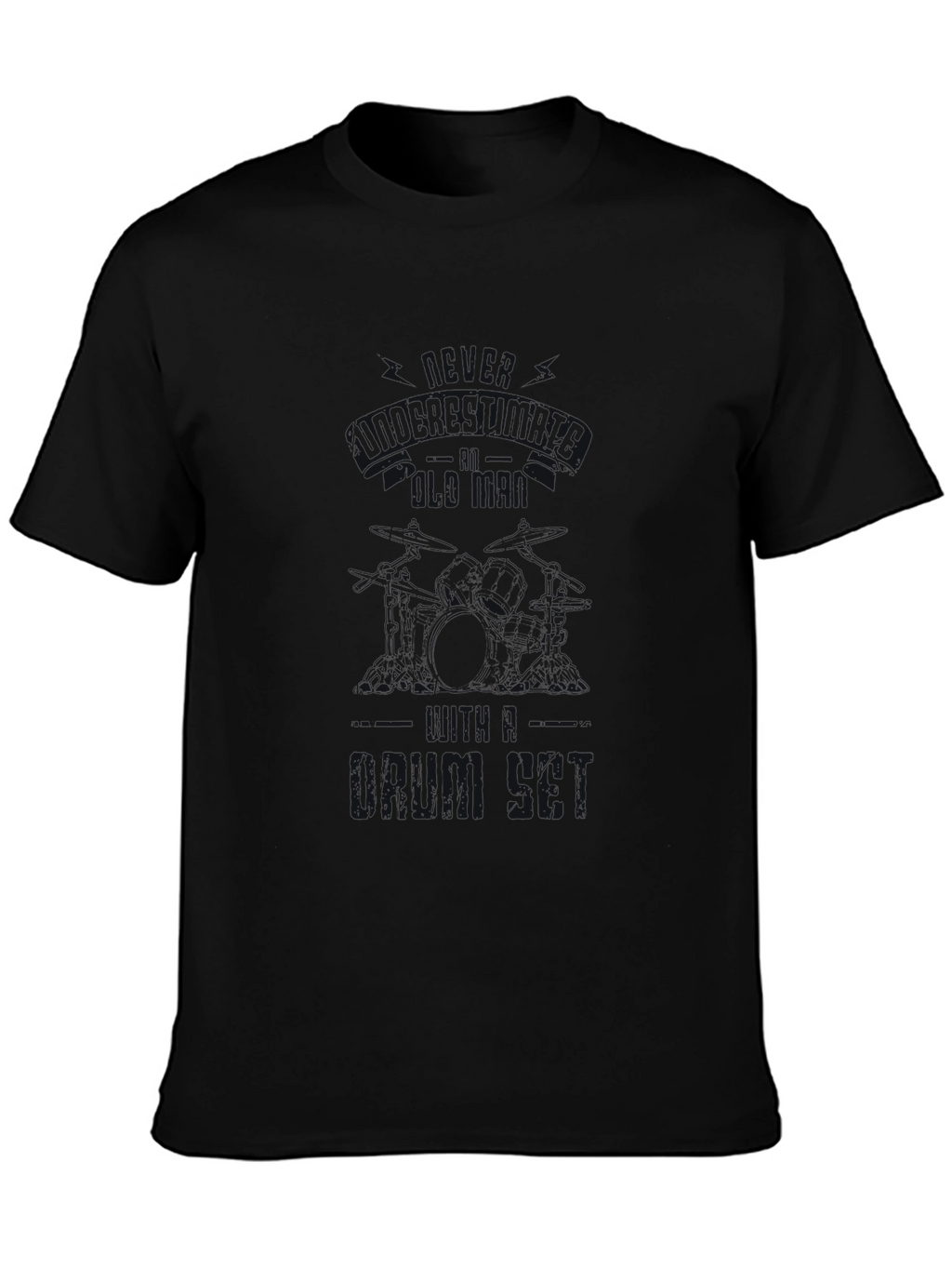 Black Graphic T-Shirt