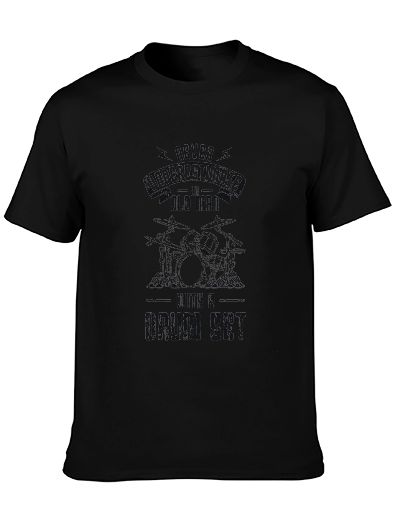Black Graphic T-Shirt