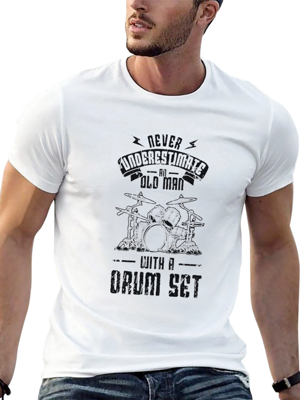 Black Graphic T-Shirt