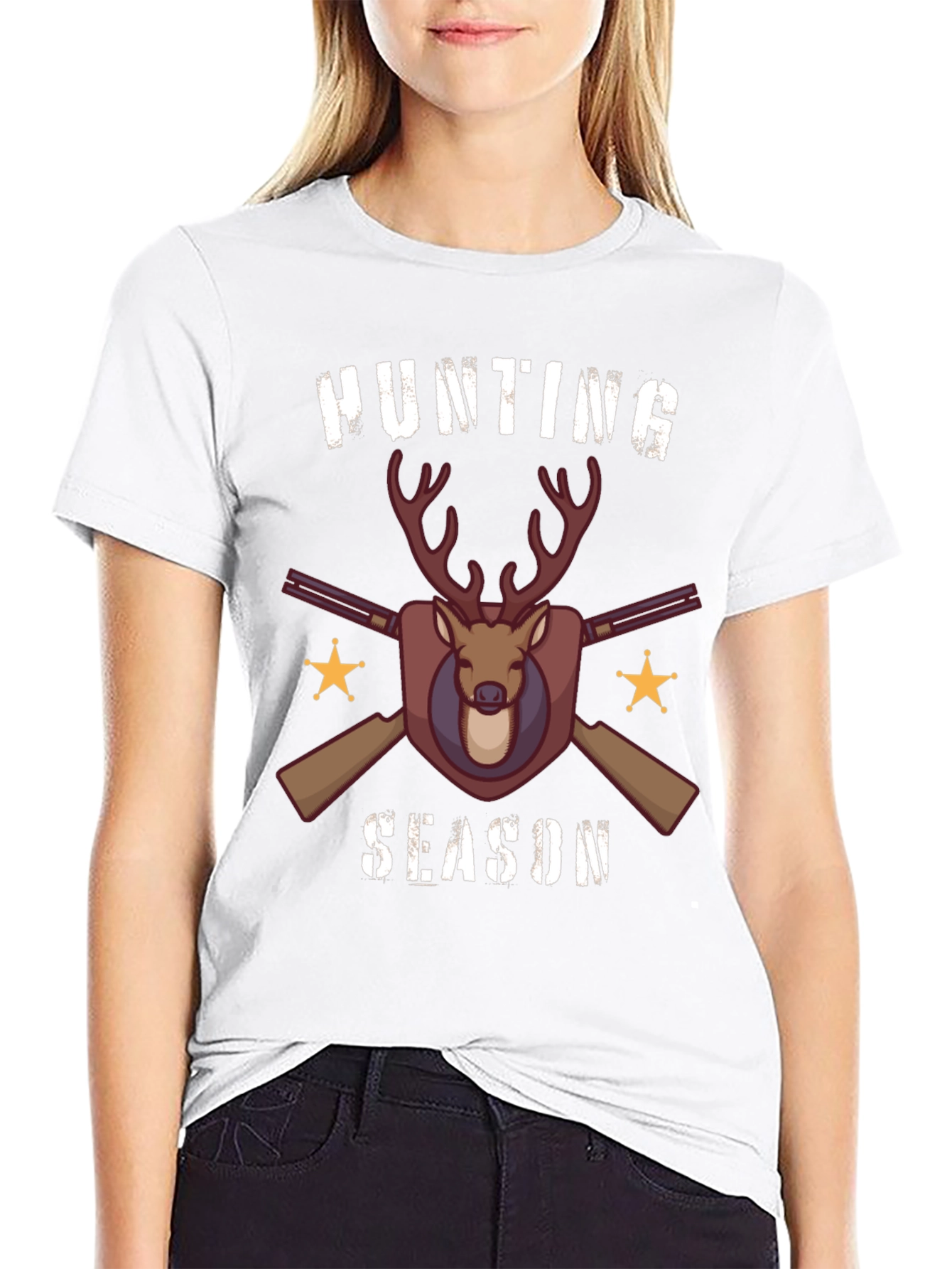 Hunting Season Deer Graphic Tee