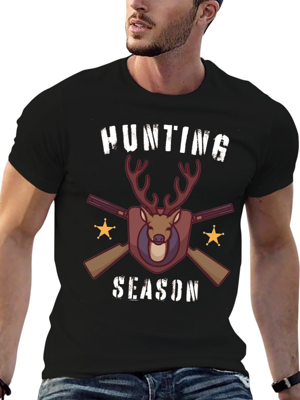 Hunting Season Deer Graphic Tee