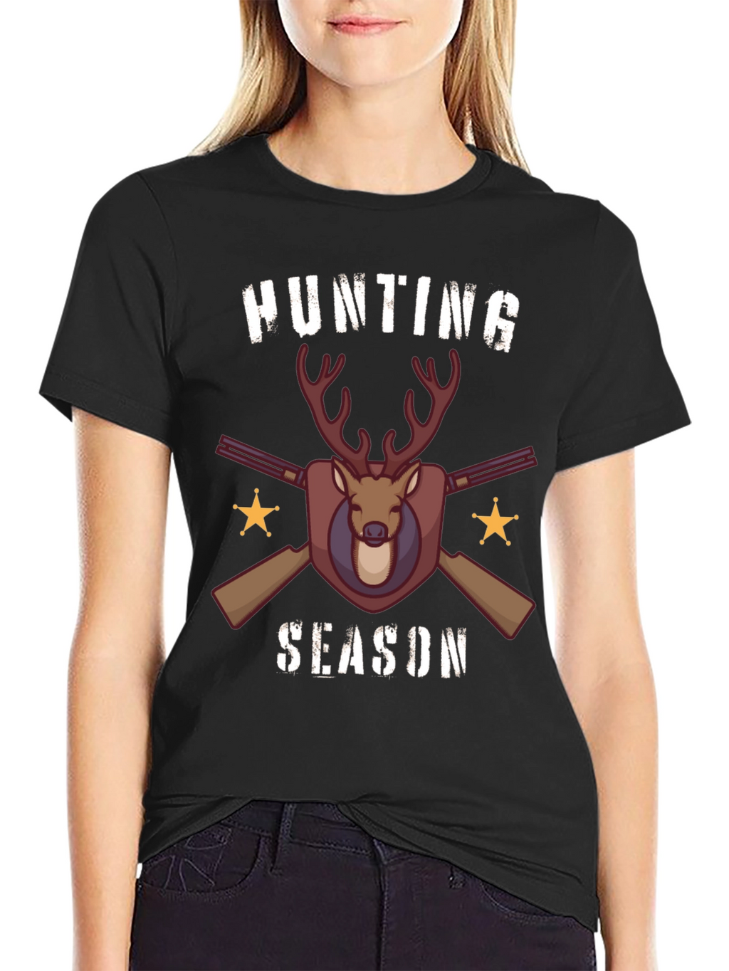 Hunting Season Deer Graphic Tee