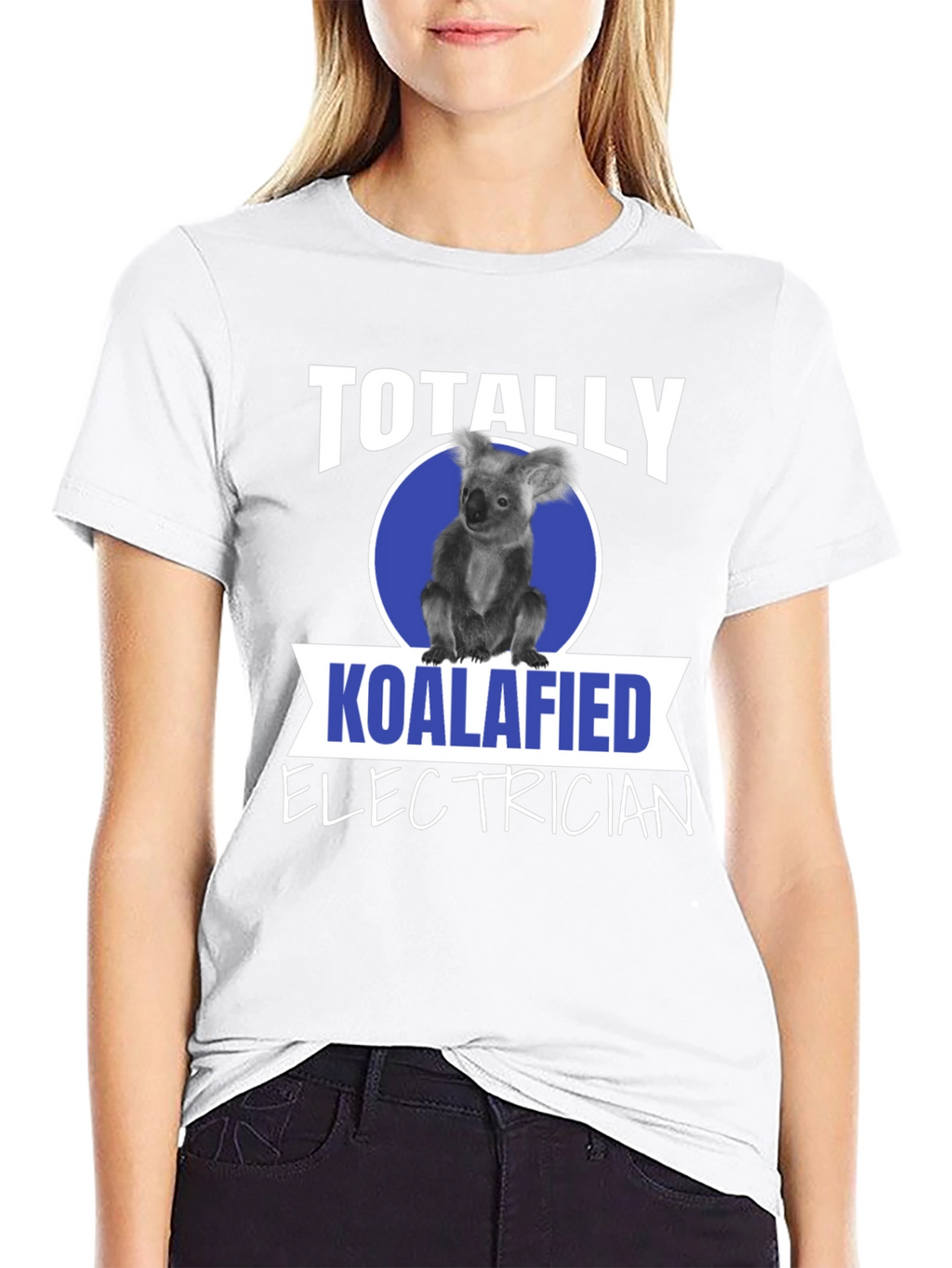 Koalafied Electrician T-Shirt Funny Electrician Gift Tee