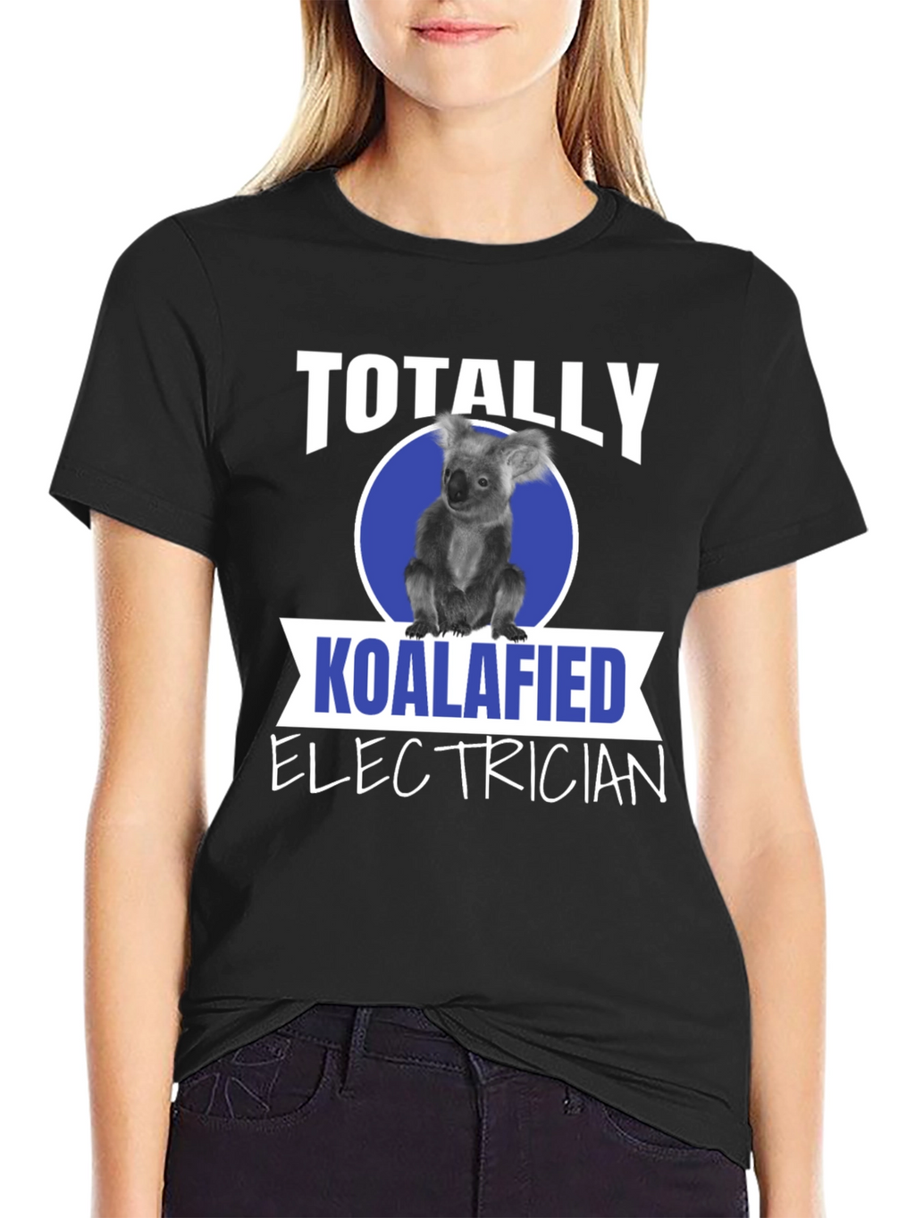 Koalafied Electrician T-Shirt Funny Electrician Gift Tee