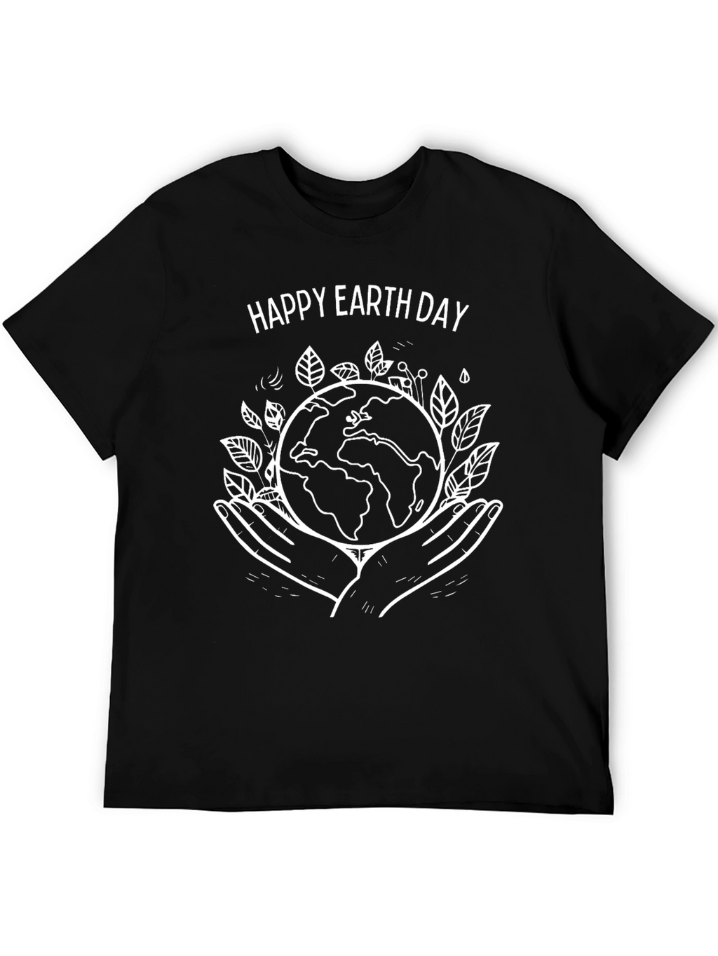 Happy Earth Day T-Shirt - Eco Friendly Design