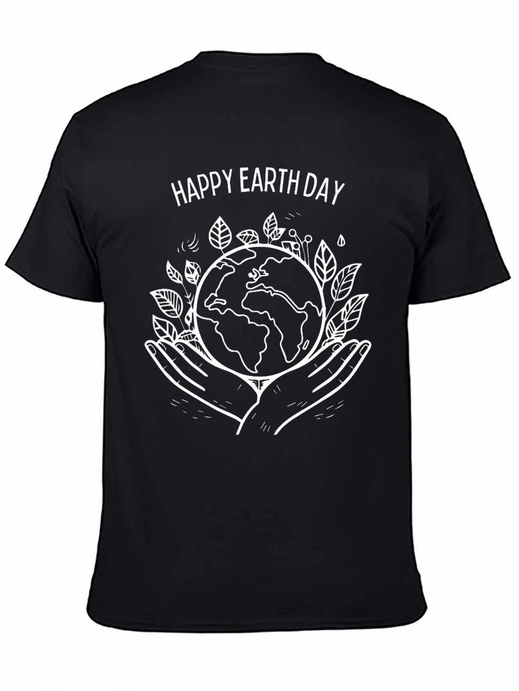 Happy Earth Day T-Shirt - Eco Friendly Design