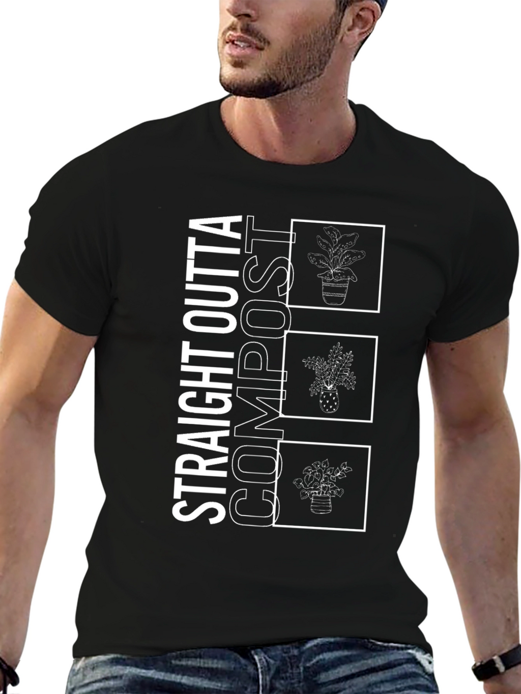 Straight Outta Compost Graphic Tee