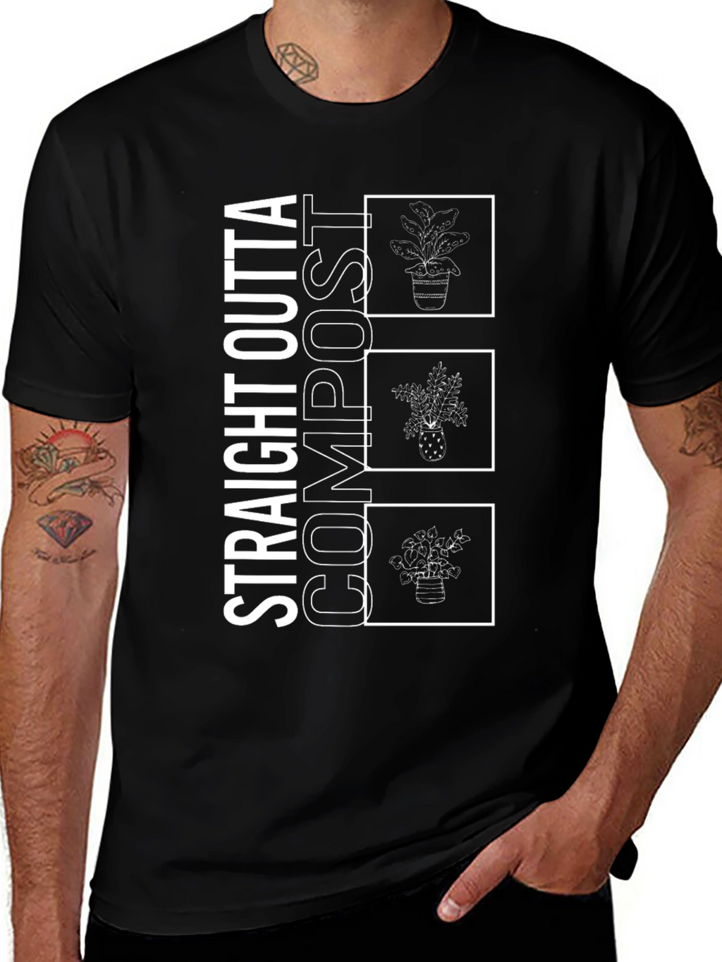 Straight Outta Compost Graphic Tee