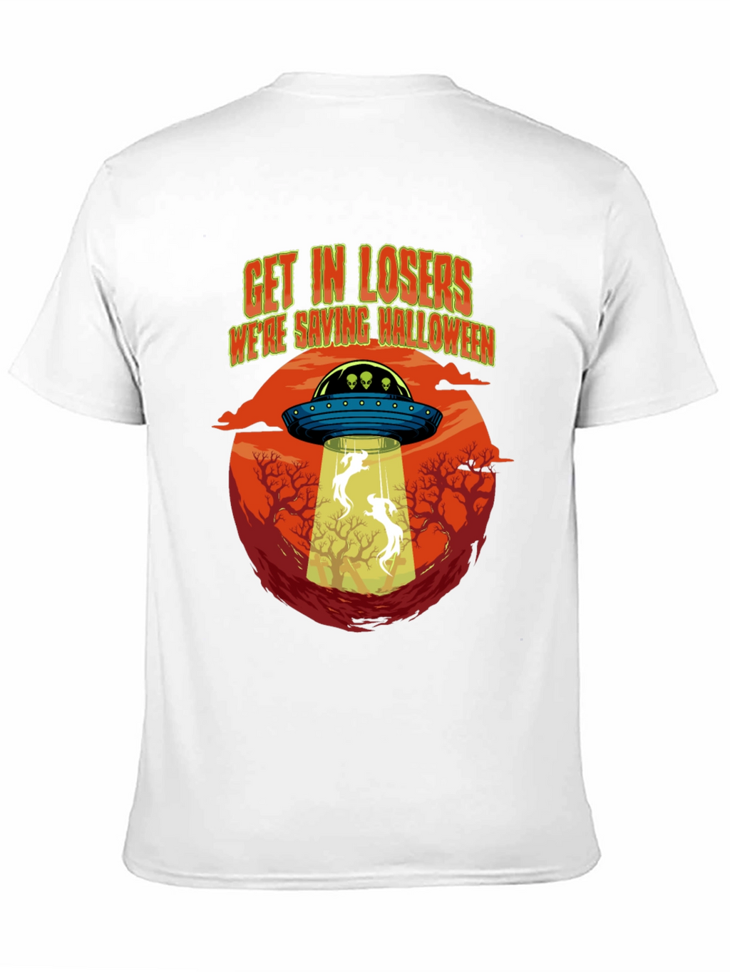 Halloween Alien Abduction T-Shirt
